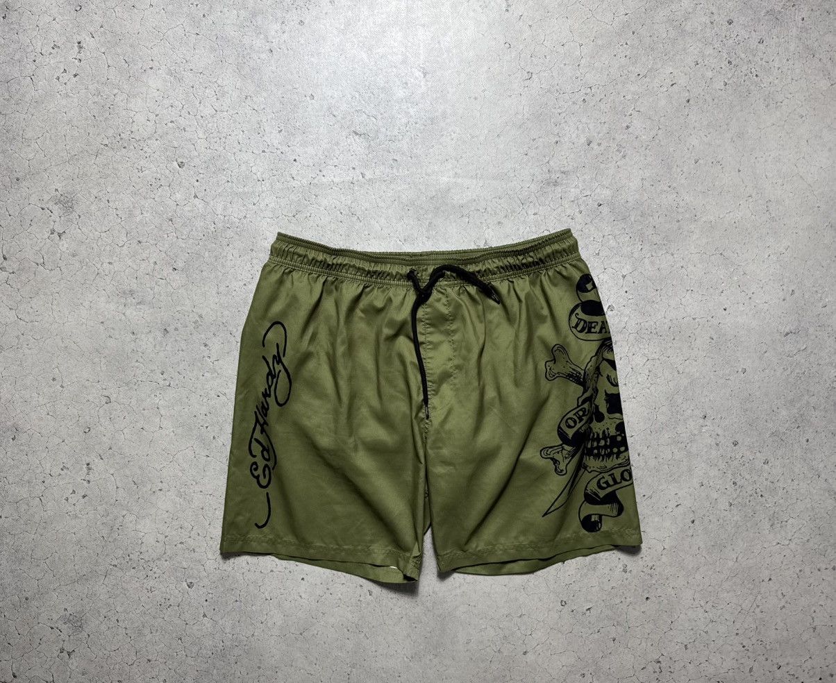 Ed Hardy Ed Hardy Big Logo Shorts Size XL Size US 36 / EU 52 - 2 Thumbnail