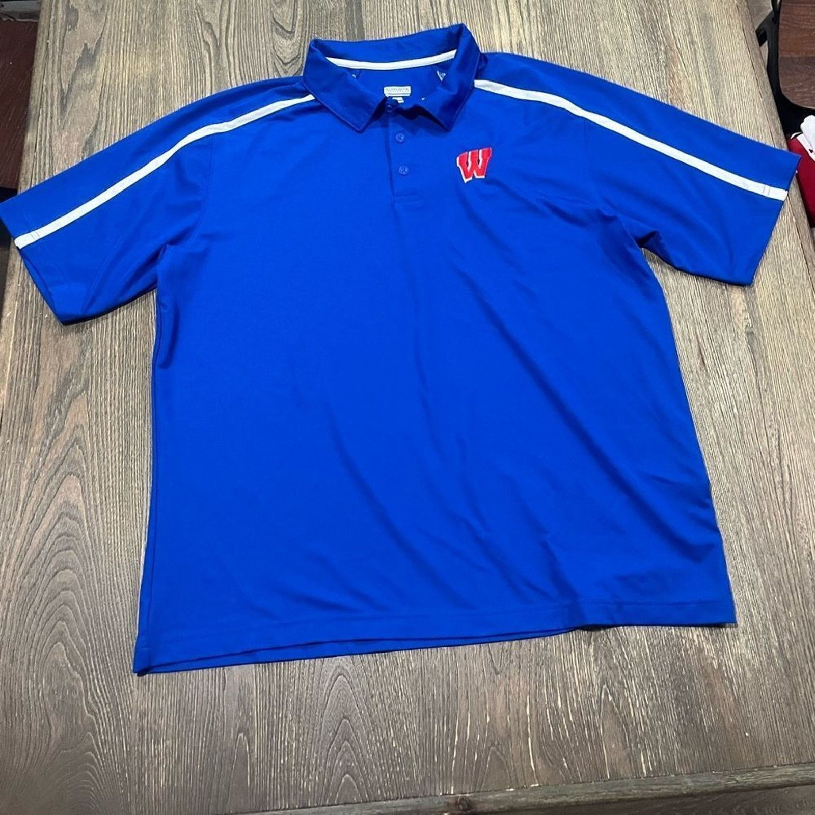Augusta Sportswear Augusta Mens Sportswear Polo Shirt Short Sleeve Blue Size XL Size US XL / EU 56 / 4 - 1 Thumbnail