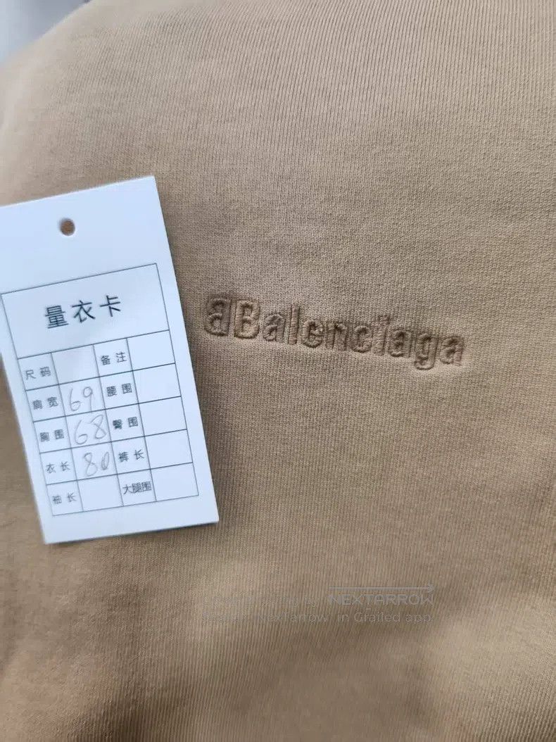 Balenciaga Balenciaga Embroidered Logo Sweatshirt Size US XS / EU 42 / 0 - 5 Thumbnail
