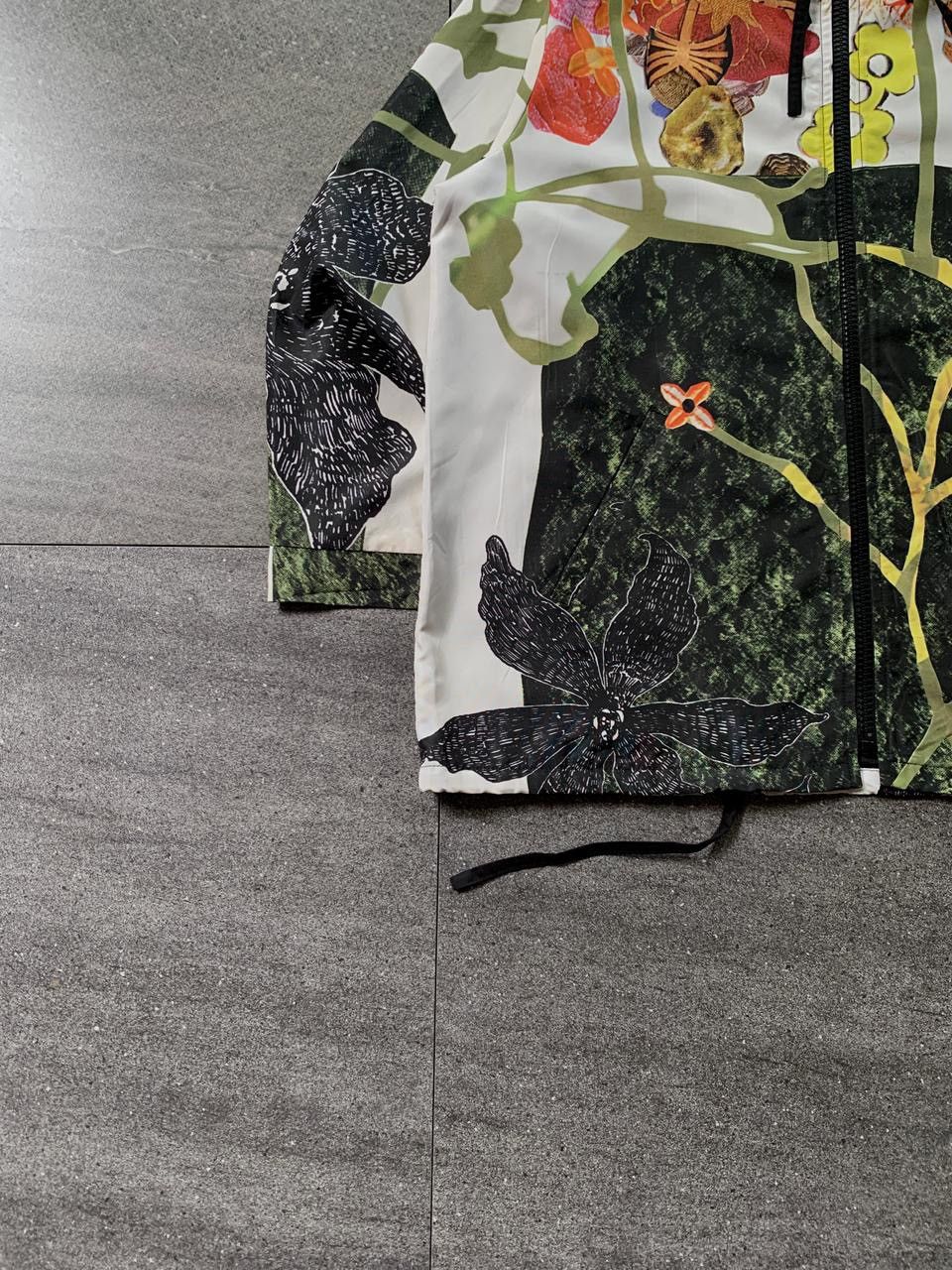 Prada FREE TAX! Christophe Chemin Collabs Printed Silk Jacket Size US M / EU 48-50 / 2 - 3 Thumbnail