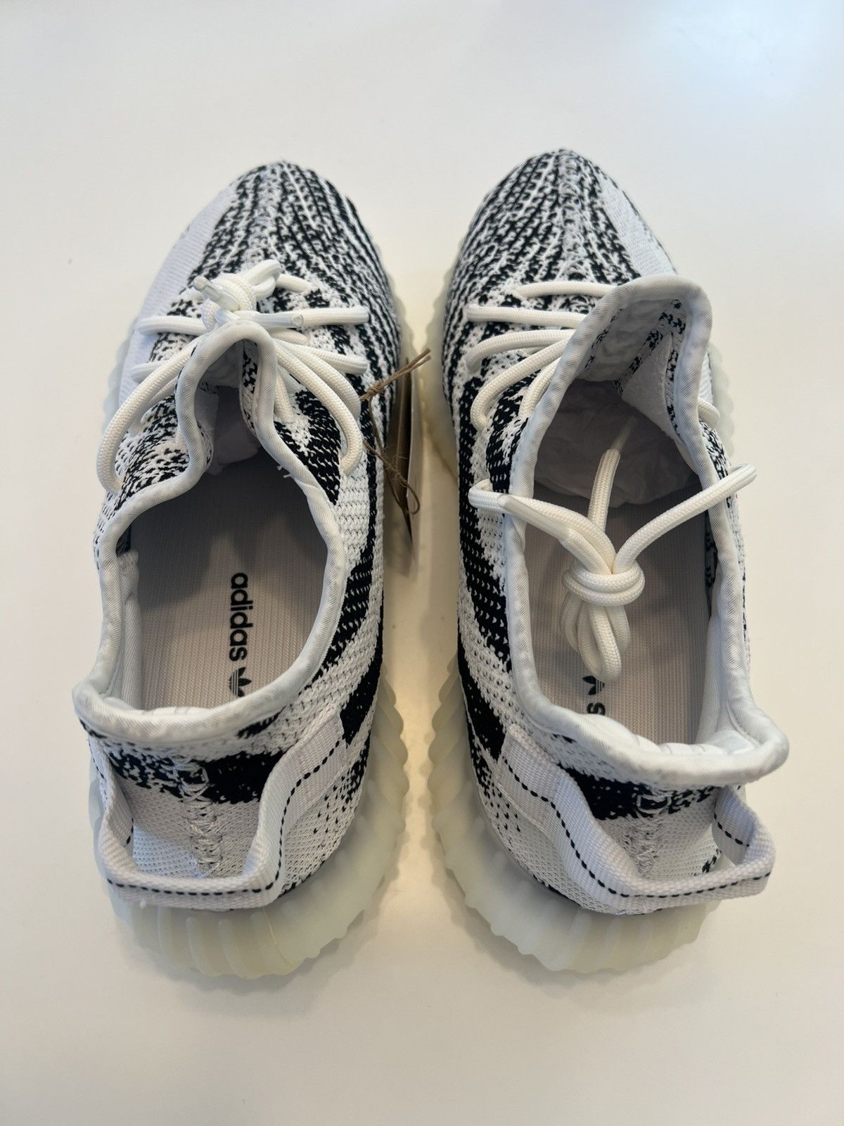 Adidas DS Yeezy Boost 350 V2 Zebra CP9654 - Size 10.5 Size US 10.5 / EU 43-44 - 4 Thumbnail