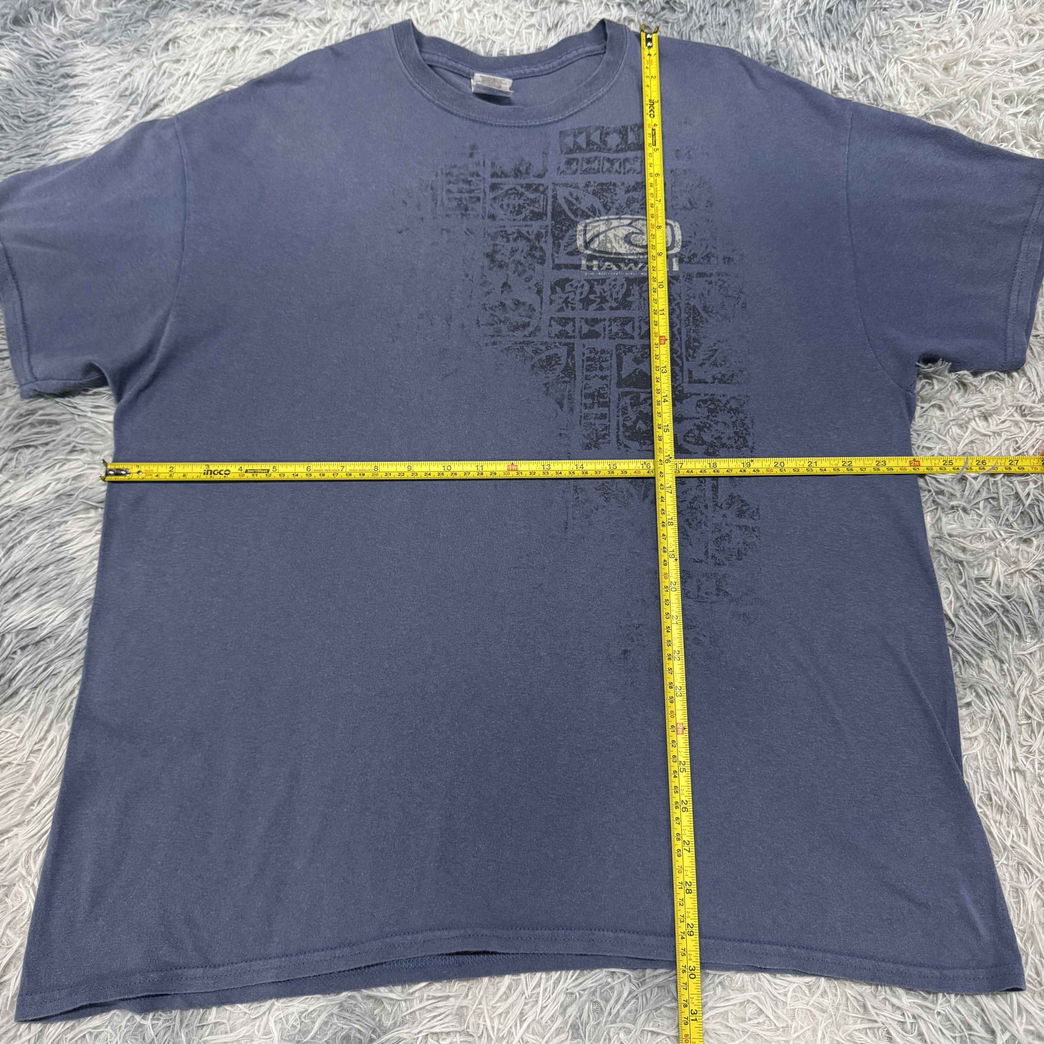 Vintage Vintage Y2K Hawaiian Island Sunfaded Tshirt Size US XL / EU 56 / 4 - 6 Thumbnail