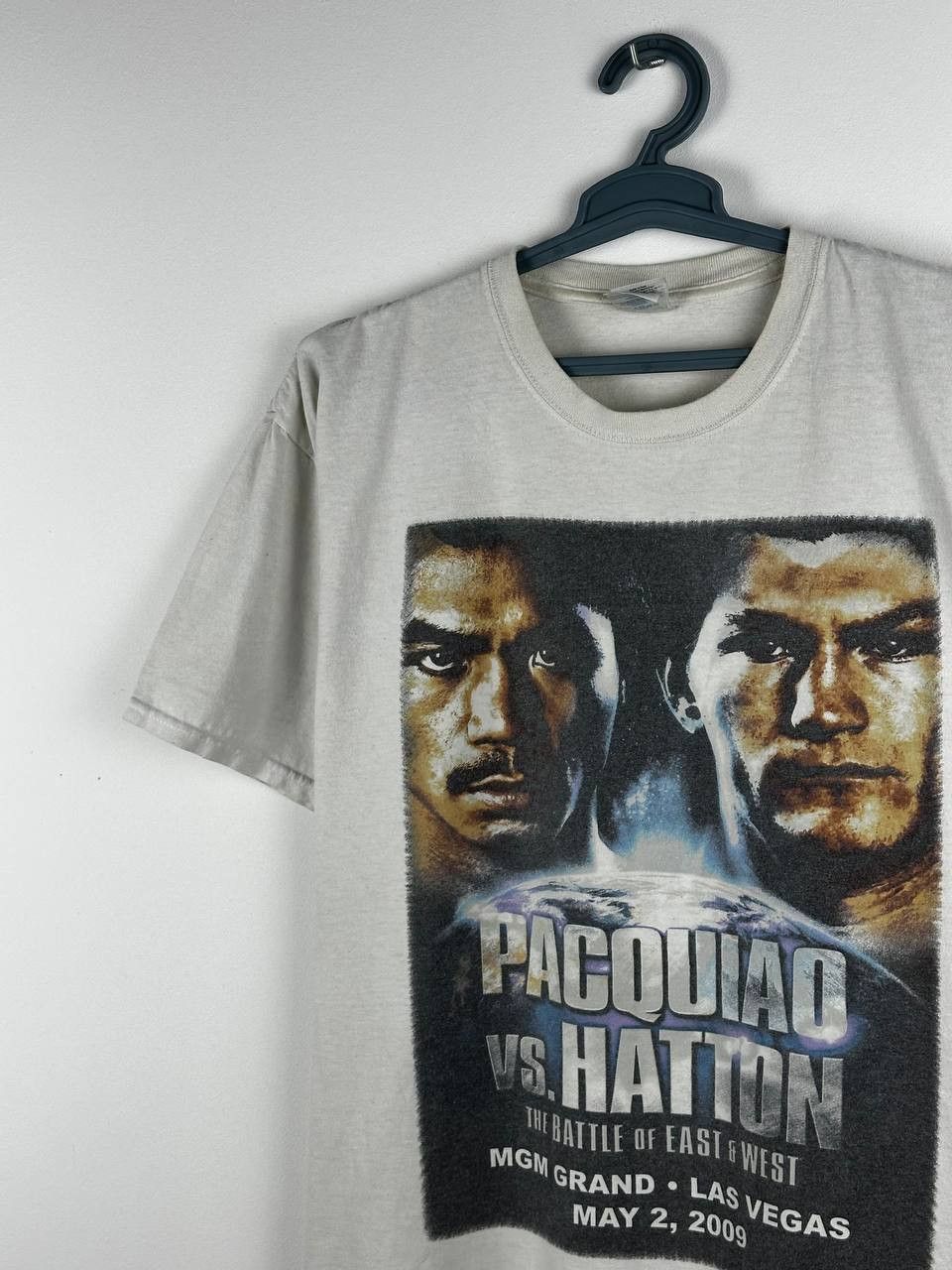 Band Tees × Gildan × Vintage VINTAGE 2009 Pacquiao vs Hatton Boxing Promo Rap Tee Gildan Size US XL / EU 56 / 4 - 3 Thumbnail