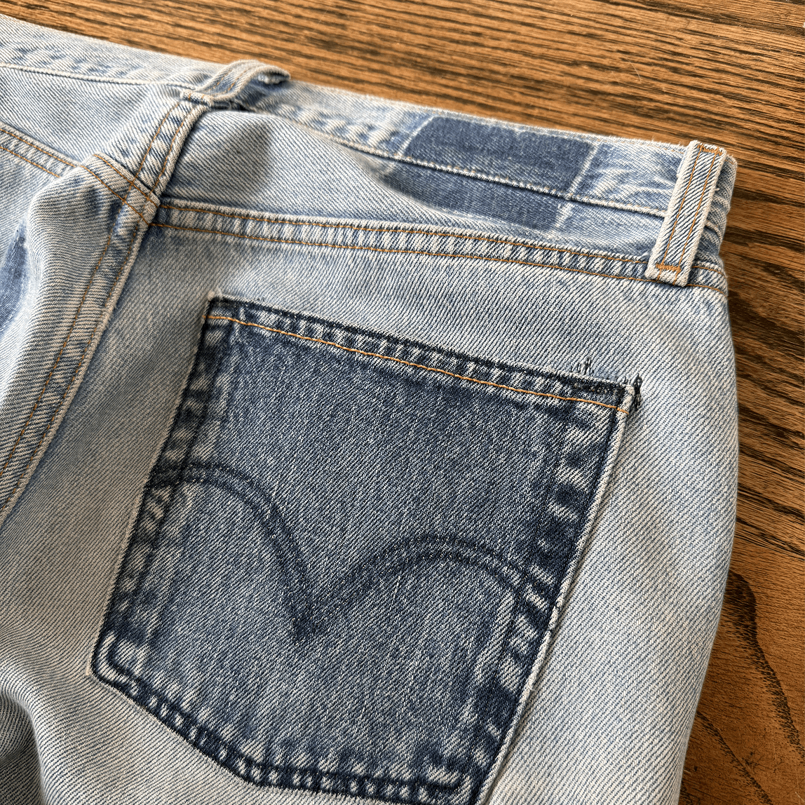 Levi's Light Wash Levi's 501 Made in USA 31x32.5 Size US 31 - 5 Thumbnail