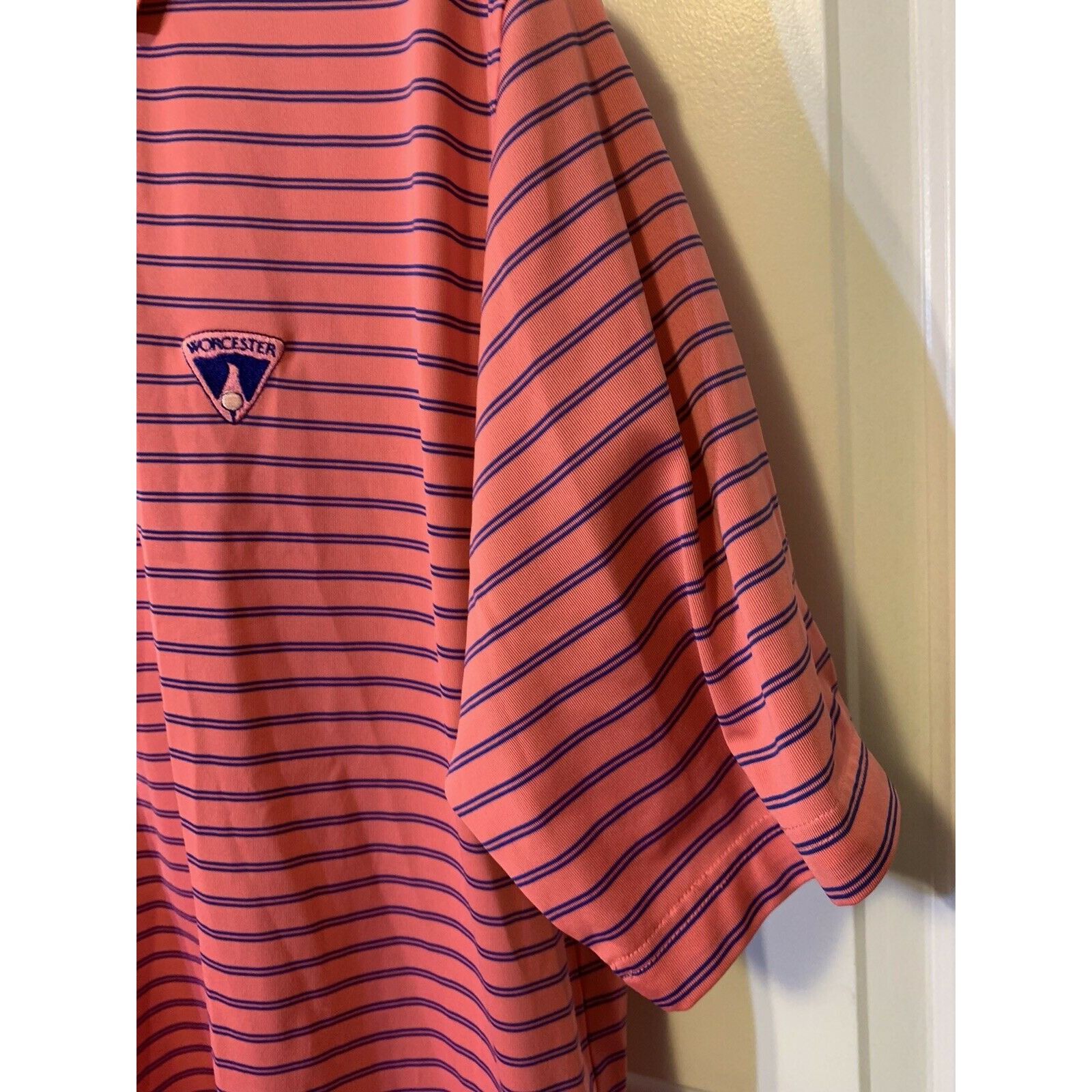 Donald Ross Donald Ross Men’s Sz M Worcester Golf Polo Shirt Pink Stripe Size US M / EU 48-50 / 2 - 4 Thumbnail
