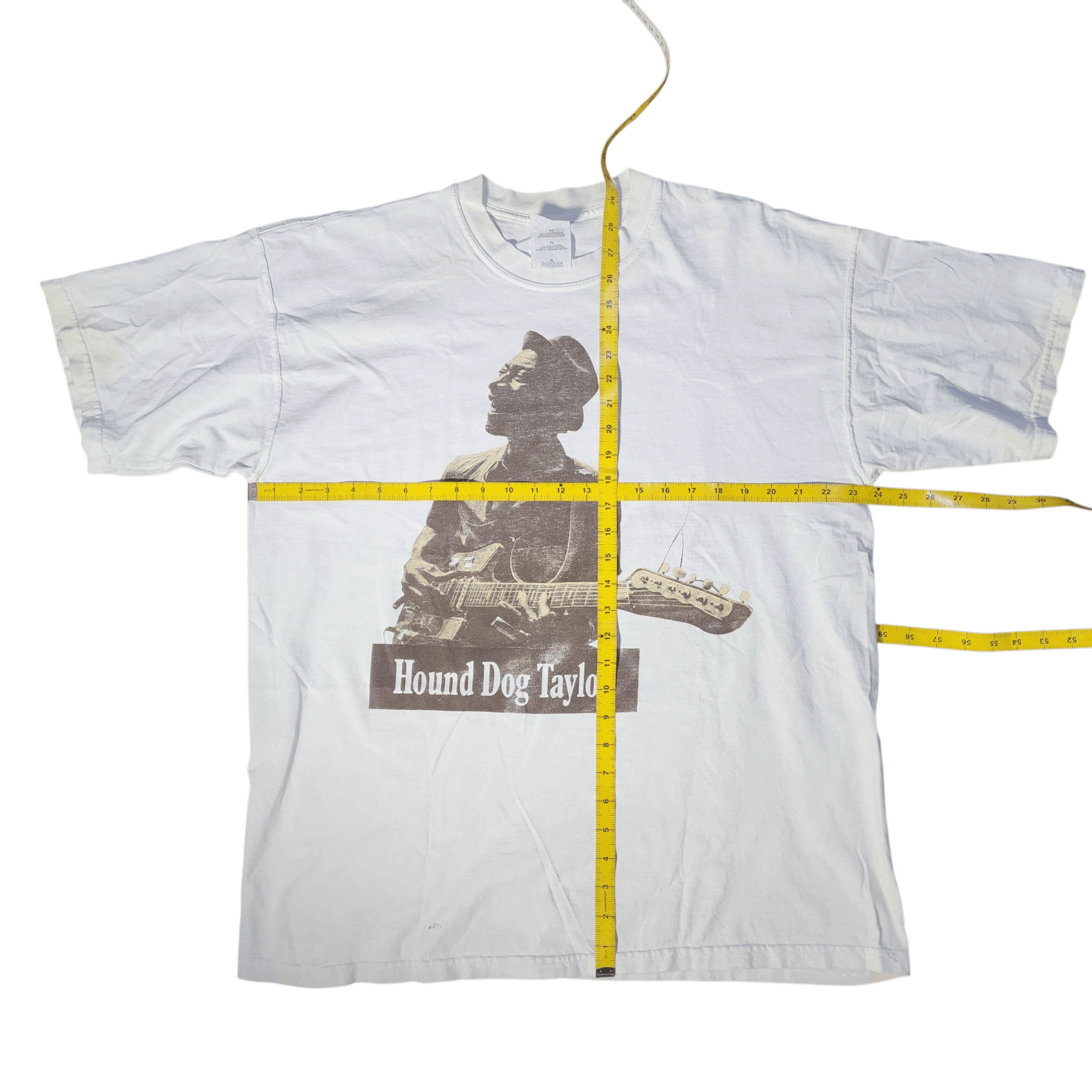 Vintage Vintage Hound Dog Taylor Blues Jazz tees gildan shirt Size US XL / EU 56 / 4 - 6 Thumbnail