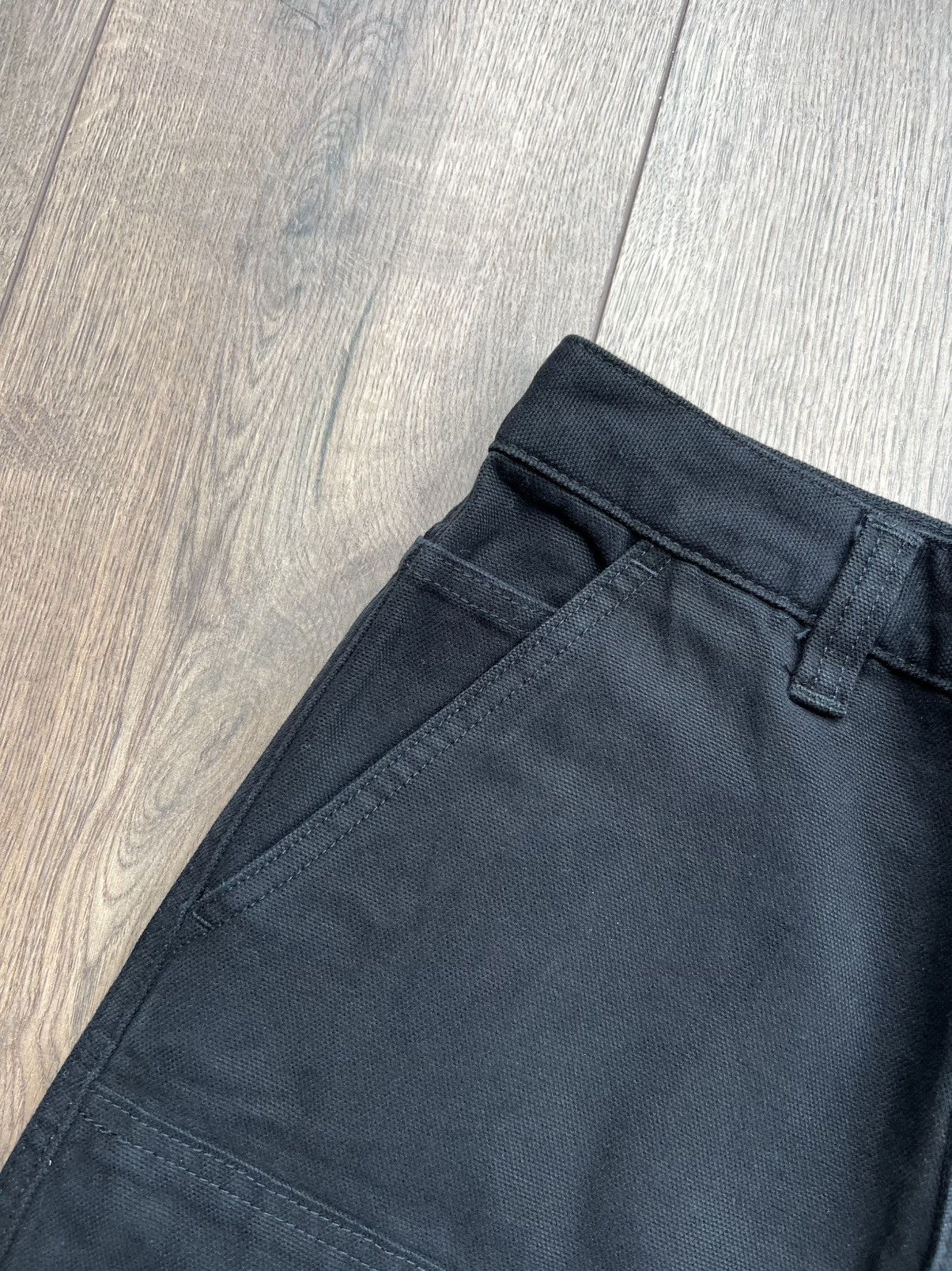 Stussy Stussy Canvas Double Knee Work Pants “Black” 28 Size US 28 / EU 44 - 5 Thumbnail