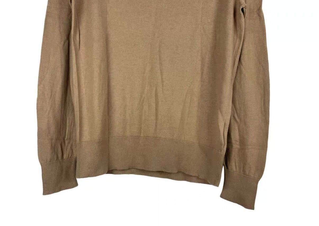 Burberry Burberry Camel Cashmere with Shoulder Check Detail J31 Size US XL / EU 56 / 4 - 4 Thumbnail