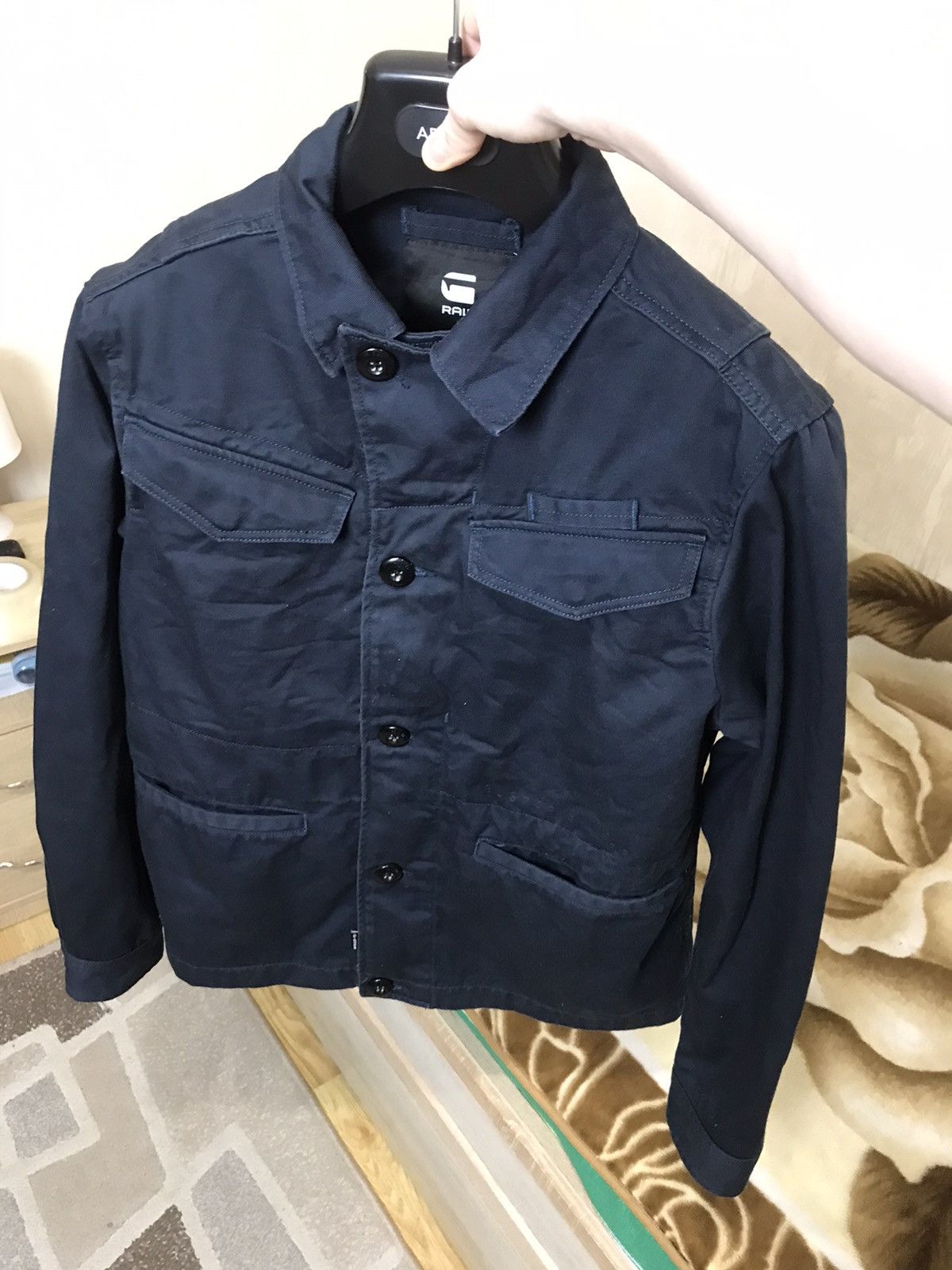 G-Star 🔥 G-Star Raw Worker Overshirt Jacket Blue Vintage Size US M / EU 48-50 / 2 - 13 Thumbnail