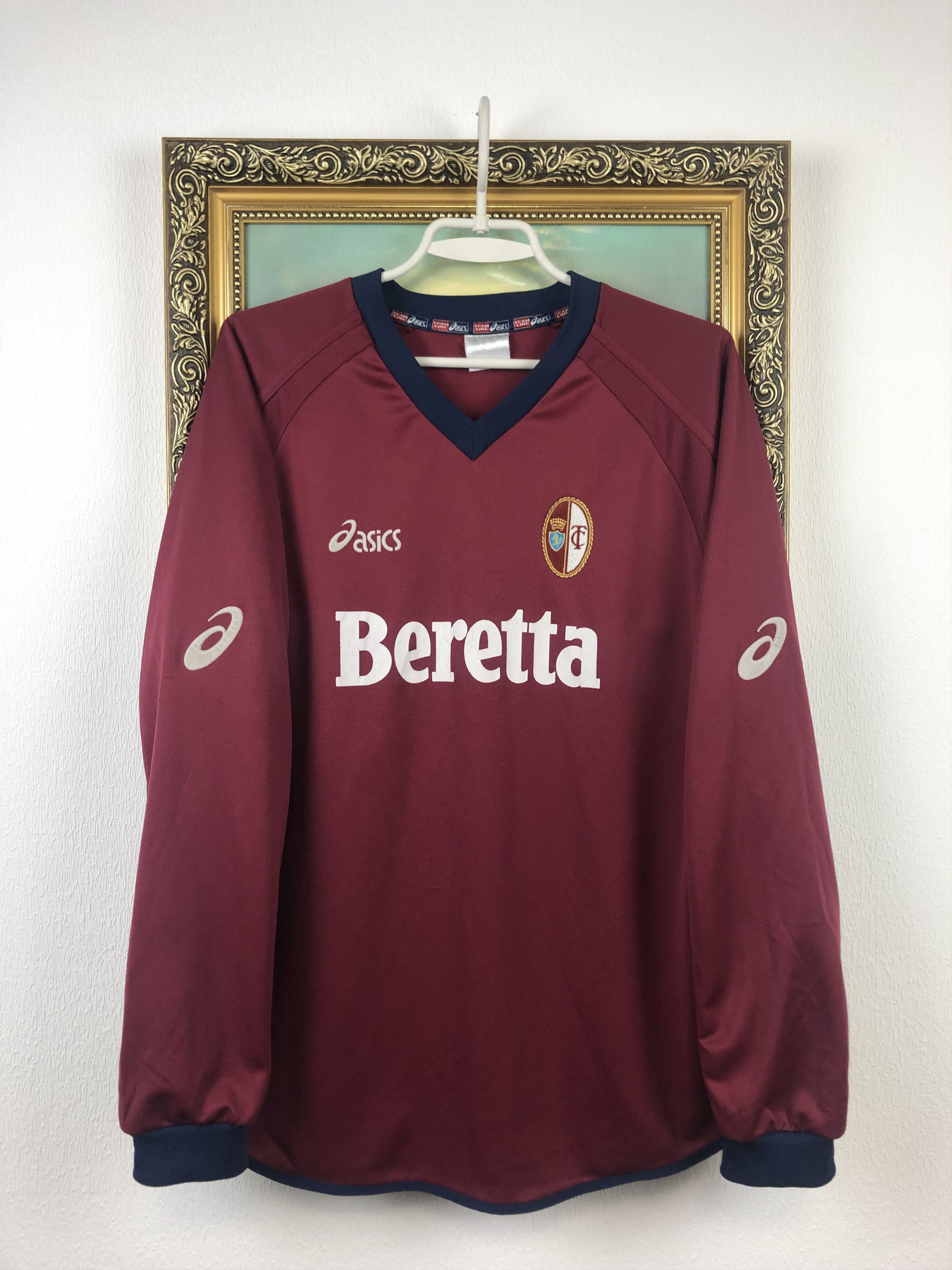Vintage Torino Home football shirt 2003 Soccer Jersey Long Sleeve Size US M / EU 48-50 / 2 - 1 Thumbnail