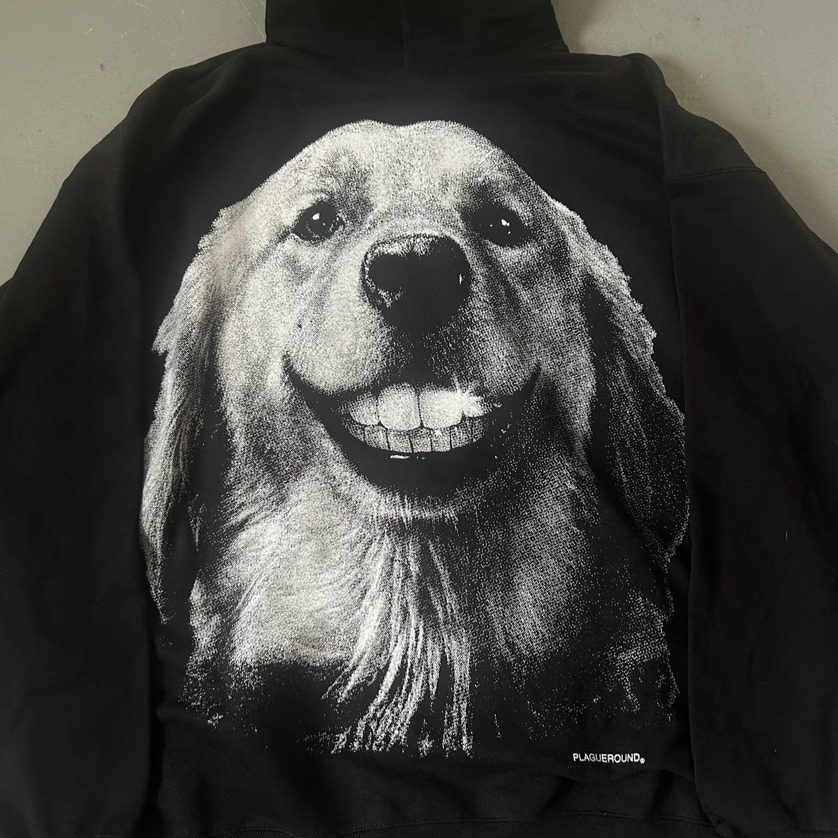 Plagueround PLAGUEROUND GOODBOY HOODIE BLACK MEDIUM Size US M / EU 48-50 / 2 - 7 Thumbnail