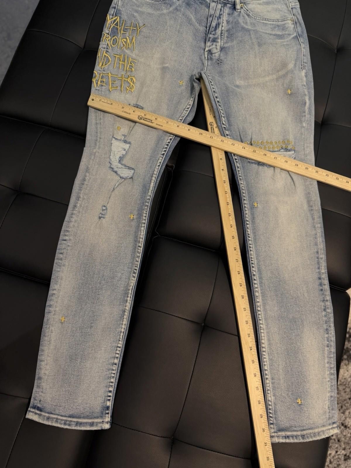 Ksubi Ksubi Men's Jeans Size 33 Light Blue Authentic Pre Owned Size US 33 - 8 Thumbnail