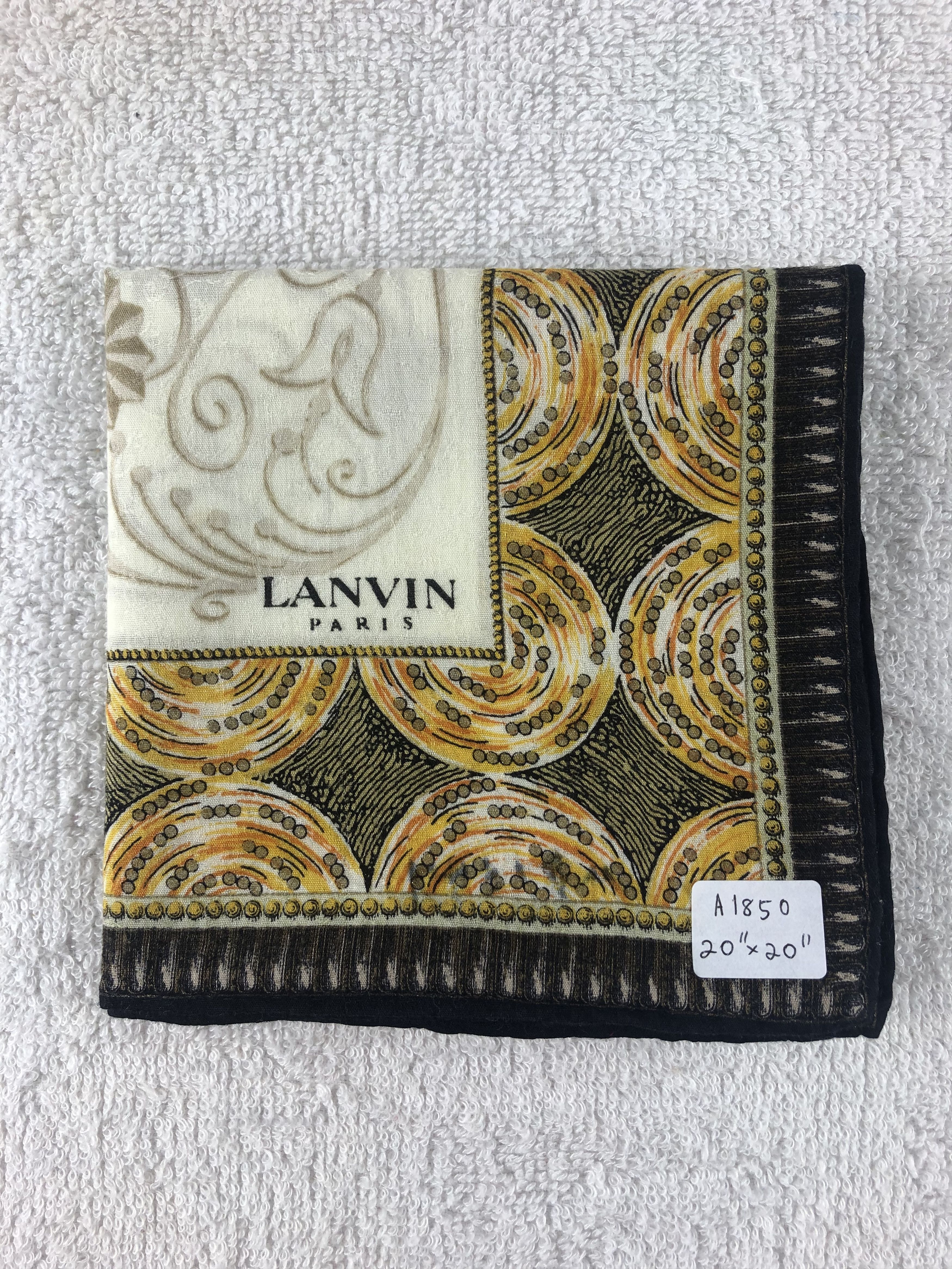 Lanvin Lanvin Handkerchief / Bandana / Neckerchief Size ONE SIZE - 7 Thumbnail