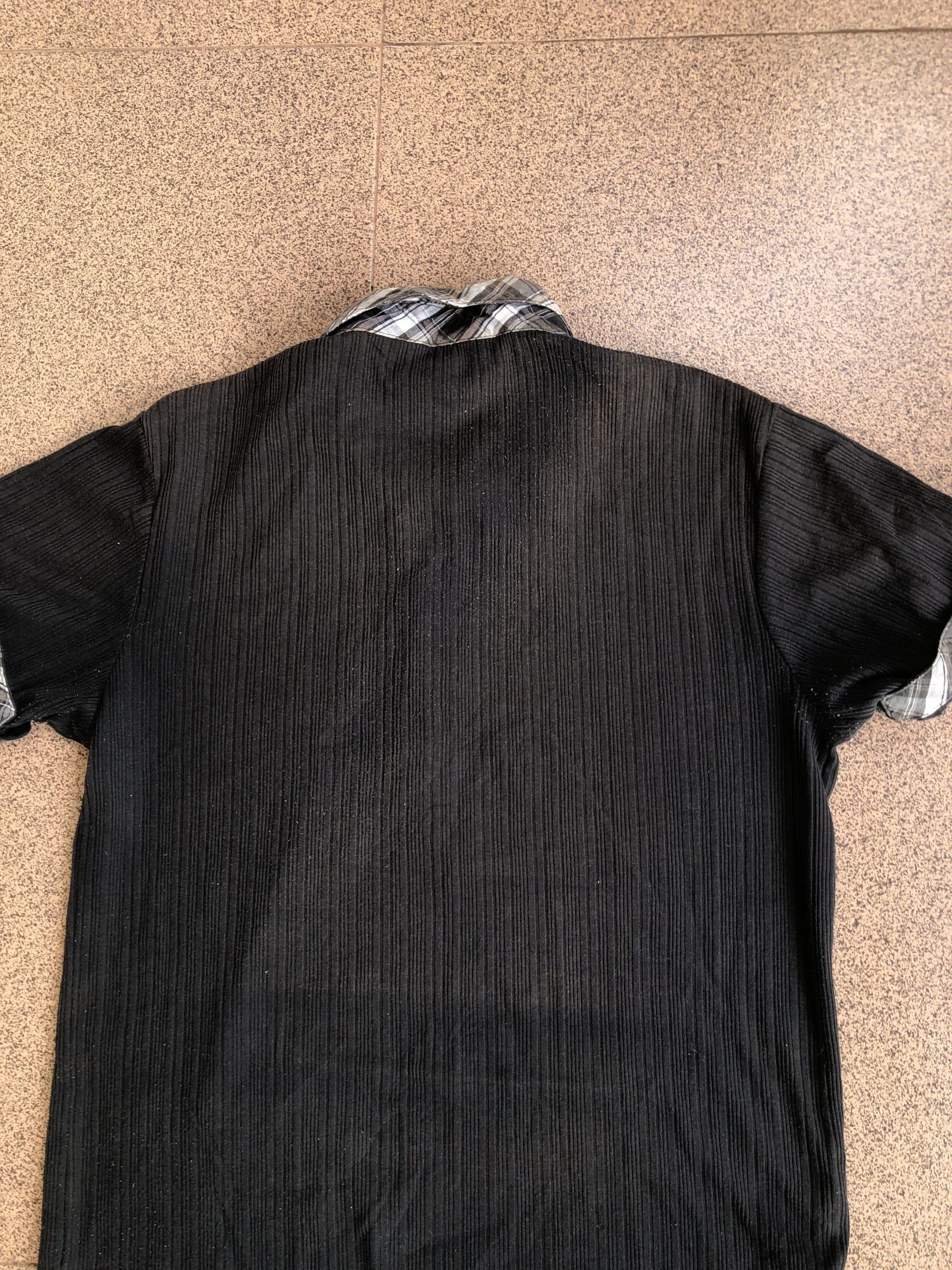 If Six Was Nine 2000s Double Layer Collar Notabene Japanese Vkei Style Y2k Size US L / EU 52-54 / 3 - 6 Thumbnail