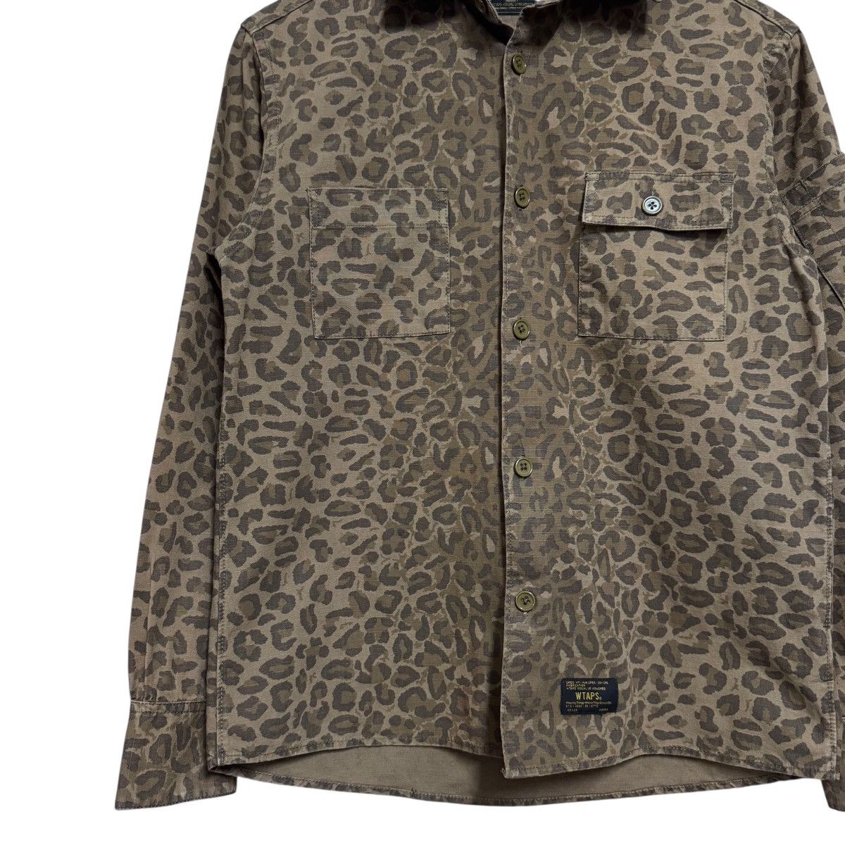 Wtaps Wtaps Leopard Ripstop Longsleeve Shirt Size US S / EU 44-46 / 1 - 4 Thumbnail