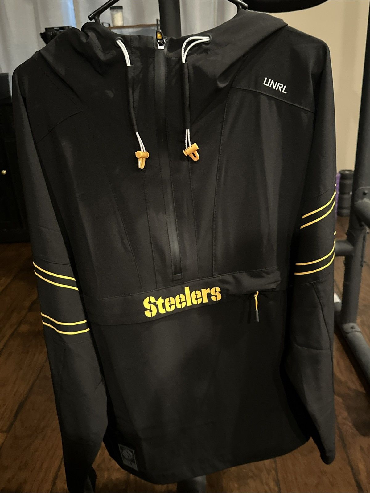 Unrl X Pittsburgh Steelers Tracksuit Jacket Limited Edition in Black, Men's