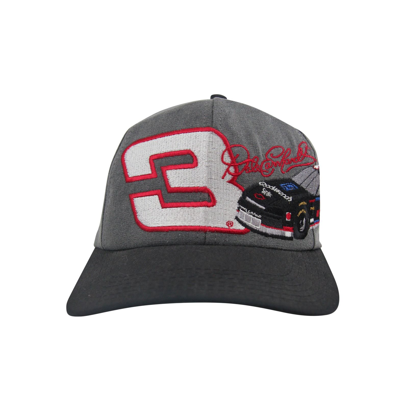 Chase Authentics × NASCAR × Vintage Vintage Dale Earnhardt #3 Embroidered Snapback Hat Size ONE SIZE - 2 Thumbnail