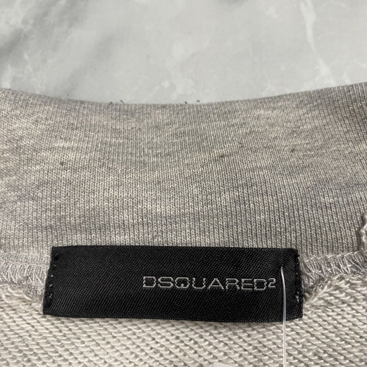 Dsquared2 Dean&Dan Rugged Painted Zip Up Sweater Jacket Size US M / EU 48-50 / 2 - 8 Thumbnail