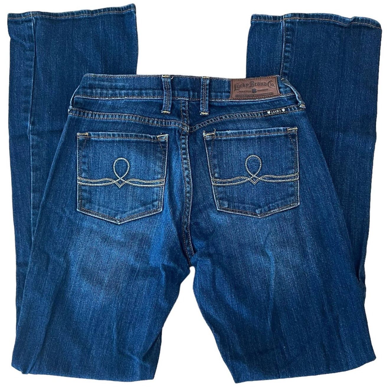Lucky Brand Lucky Brand Sofia Dark Rinse Boot Cut Jeans Size 4 27 Size 27" / US 4 / IT 40 - 3 Thumbnail