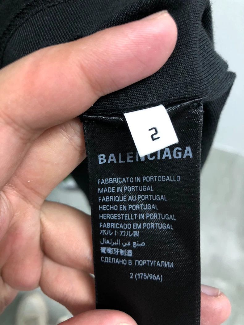 Balenciaga Balenciaga 24FW Rainbow Printed Logo Short Sleeve T-Shirt Size US M / EU 48-50 / 2 - 4 Thumbnail