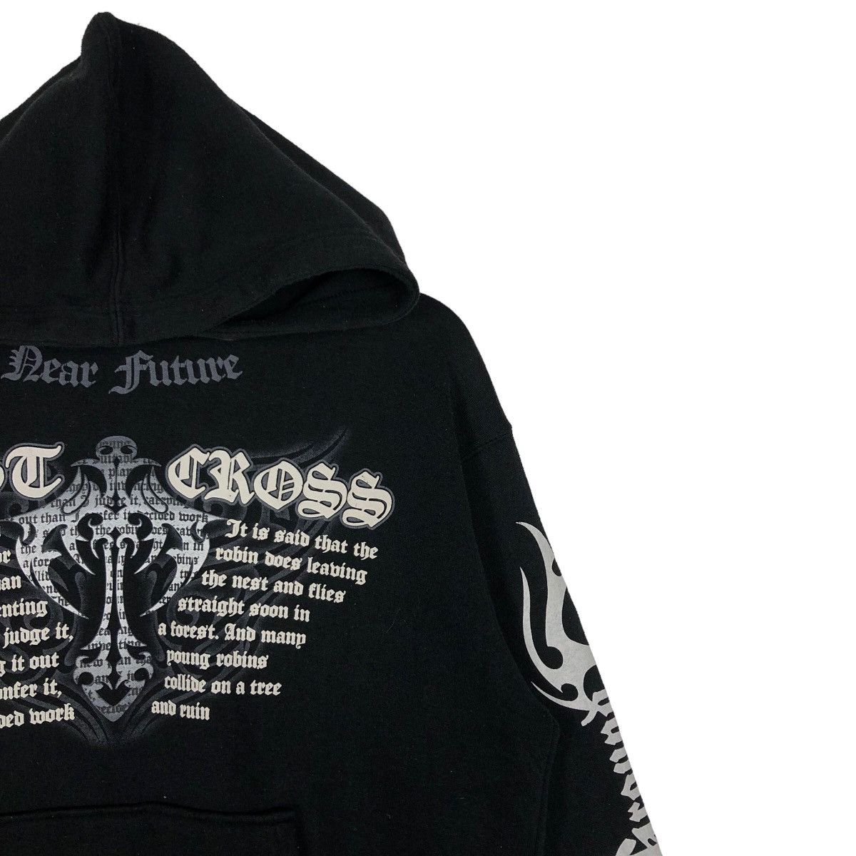 Japanese Brand × Seditionaries Rare Dear Future Hoodie Punk Big Logo Inspire Chrome Hearts Size US M / EU 48-50 / 2 - 6 Thumbnail
