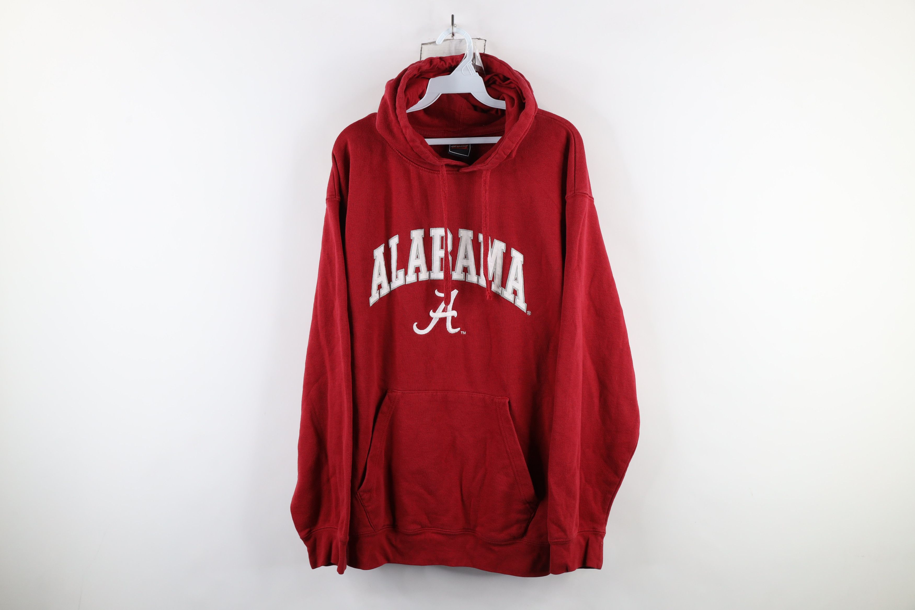 Vintage Vintage 90s Out University of Alabama Hoodie Sweatshirt Red Size US XL / EU 56 / 4 - 1 Thumbnail
