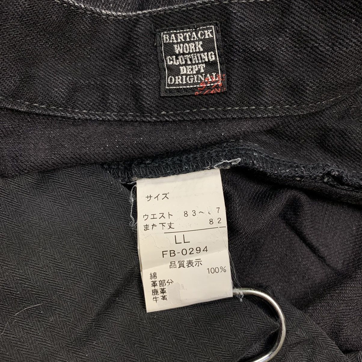 Japanese Brand Bartack wash denim pants Size US 34 / EU 50 - 12 Thumbnail