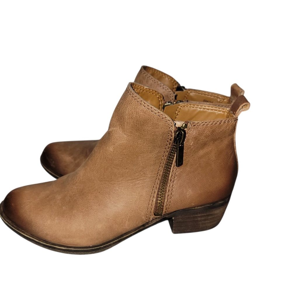 Lucky Brand Lucky Brand Boots Womens 5M Basel Ankle Booties Heels Brown Size US 5 / IT 35 - 7 Thumbnail