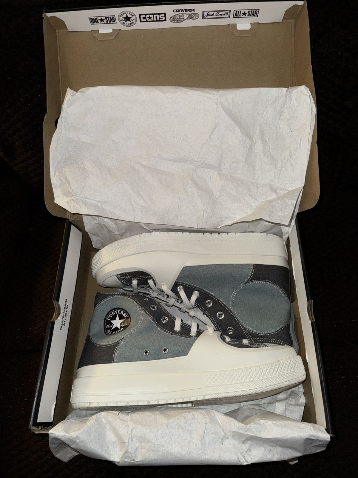 Converse Converse Chuck Taylor All Star Construct Colorblock Tidepool Size US 13 / EU 46 - 7 Thumbnail
