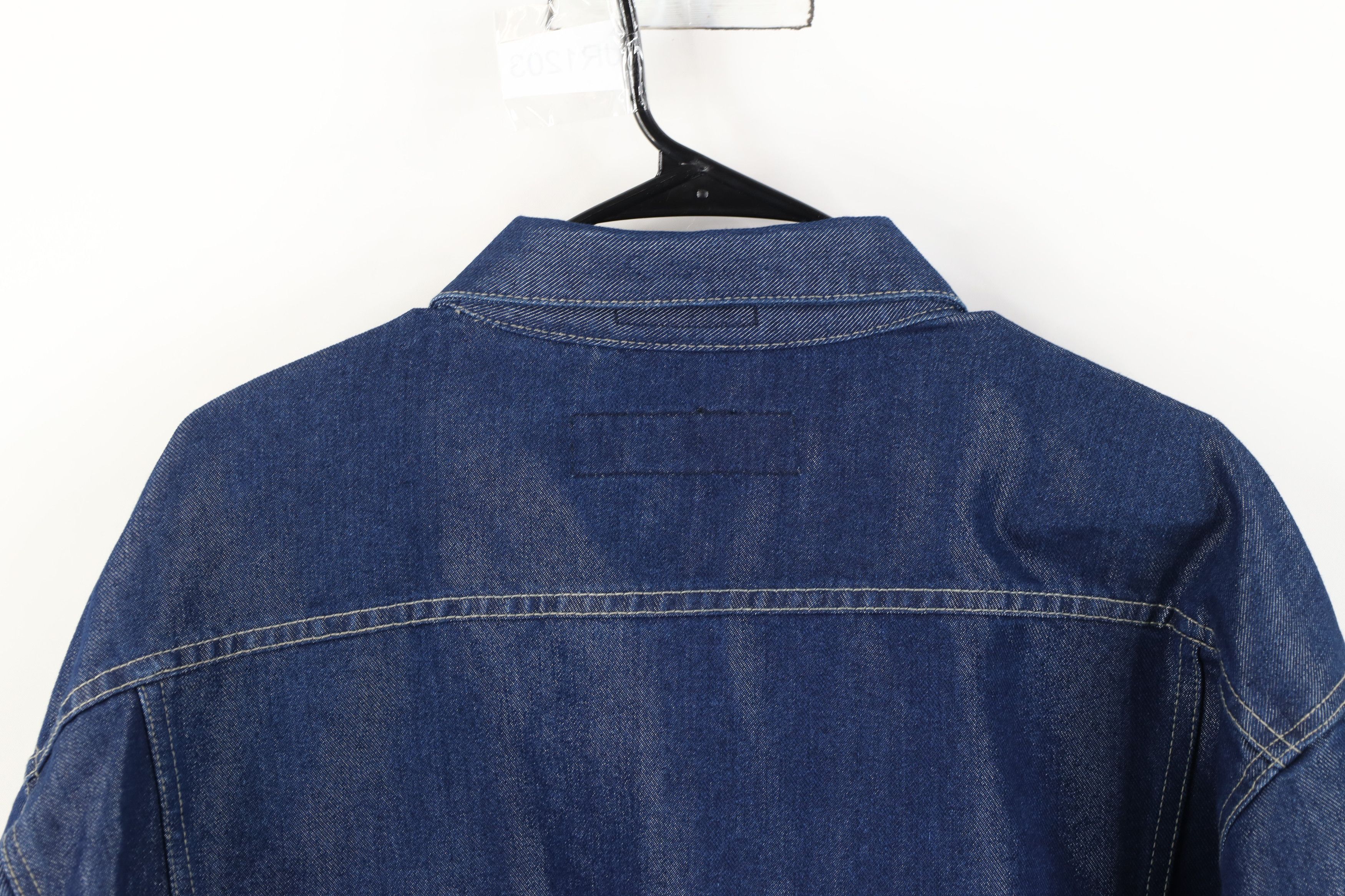 Vintage Deadstock Vintage 90s Y2K Streetwear Denim Jean Jacket Size US XL / EU 56 / 4 - 9 Thumbnail