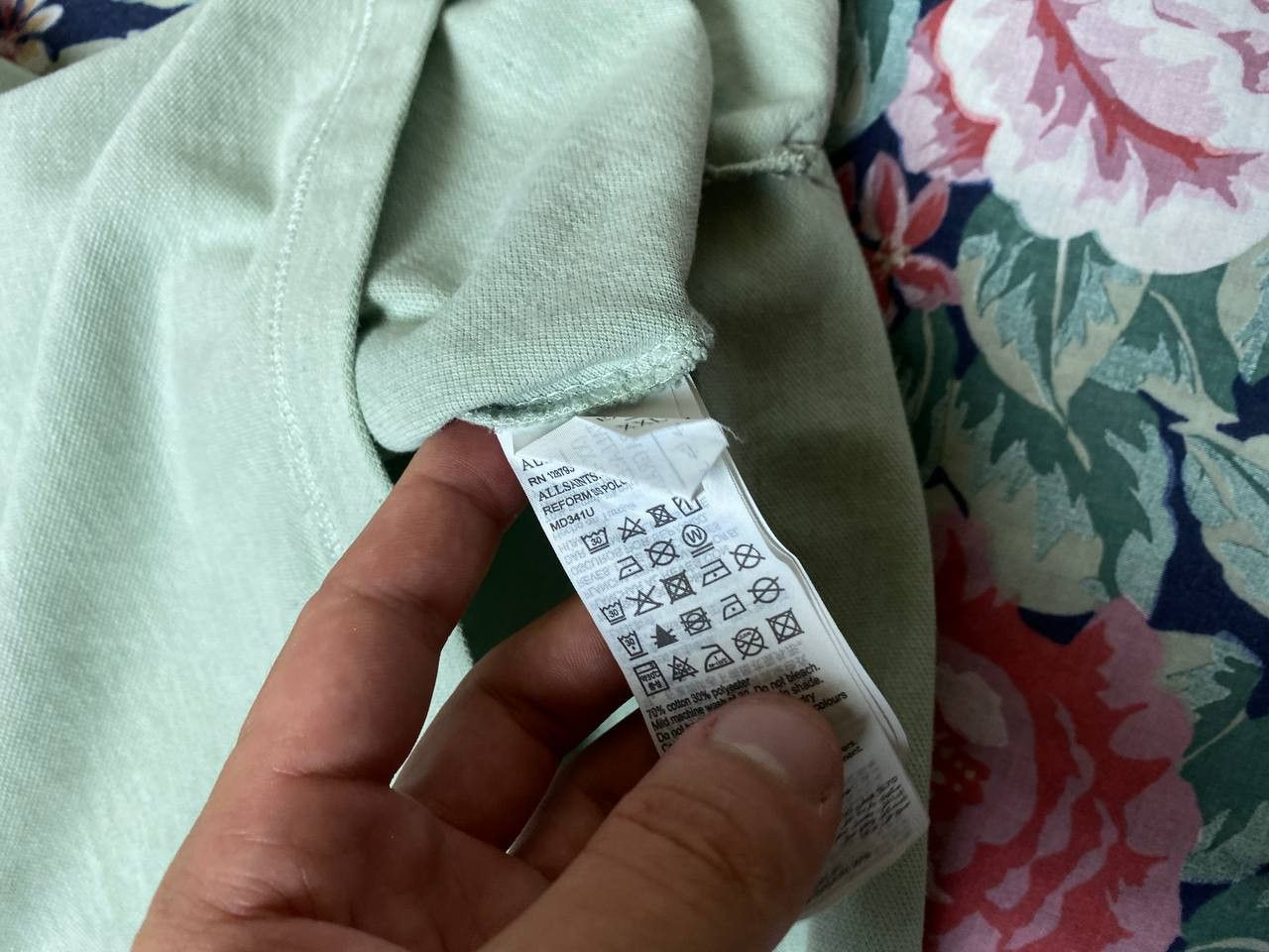 Allsaints × Vintage Allsaints luxury streetwear polo tee Size US XXL / EU 58 / 5 - 4 Thumbnail