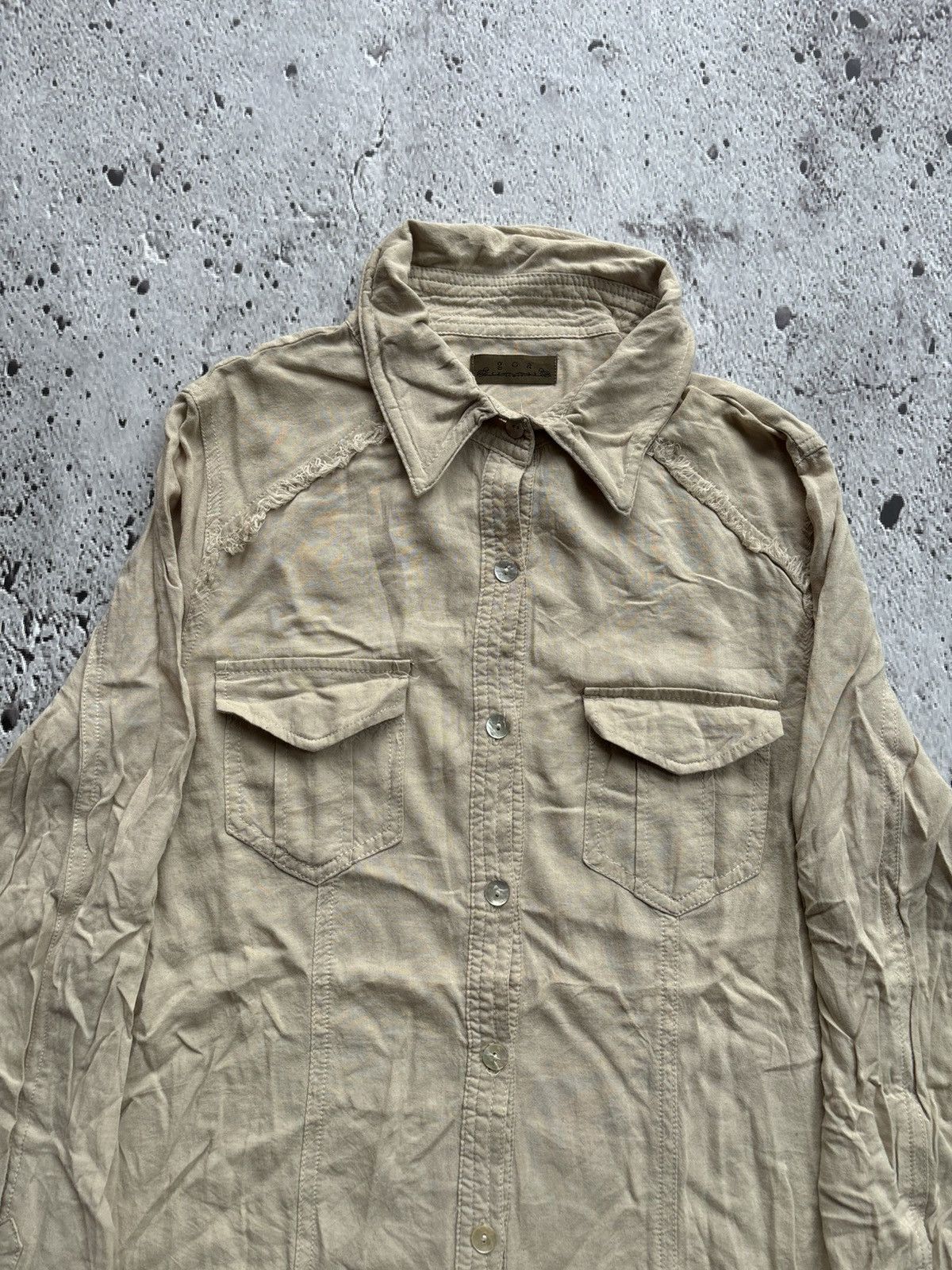GOA GOA Distressed Lgb Style Shirt Size US M / EU 48-50 / 2 - 4 Thumbnail