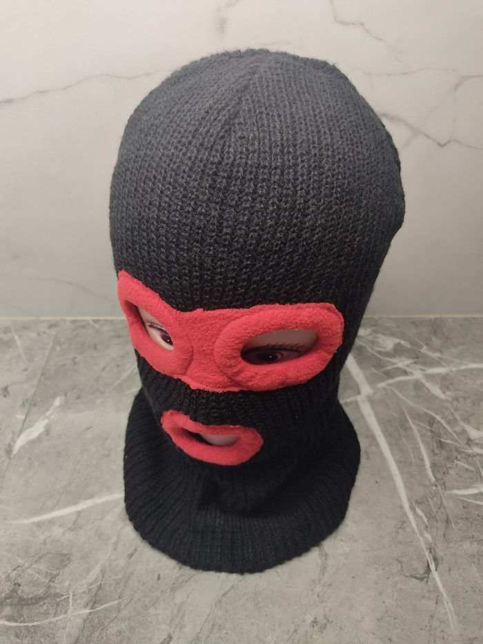 Japanese Brand Balaclava Masked Beanie Hat Size ONE SIZE - 1 Thumbnail