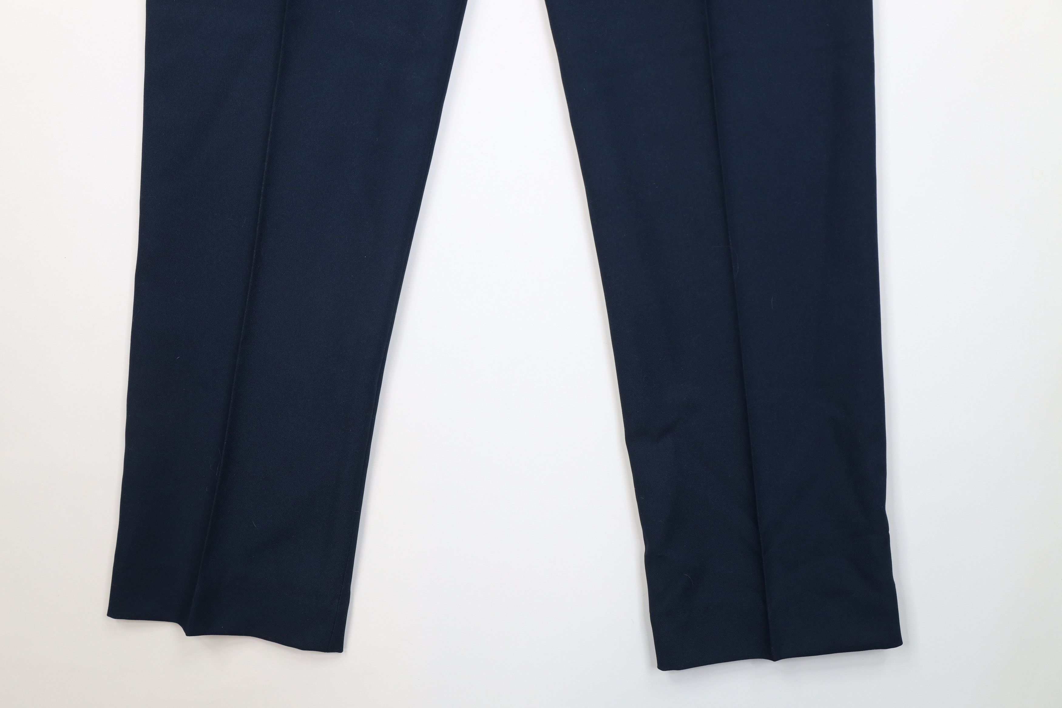 Vintage Vintage 70s Streetwear Flared Wide Leg Chino Pants Blue USA Size US 34 / EU 50 - 11 Thumbnail