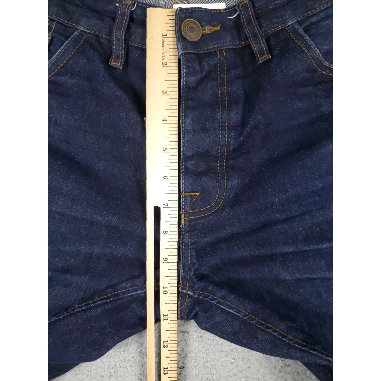 NEXT NEXT Jeans Mens 32x28 Blue Straight Leg 5-Pocket Cotton Pants Size US 32 / EU 48 - 3 Thumbnail