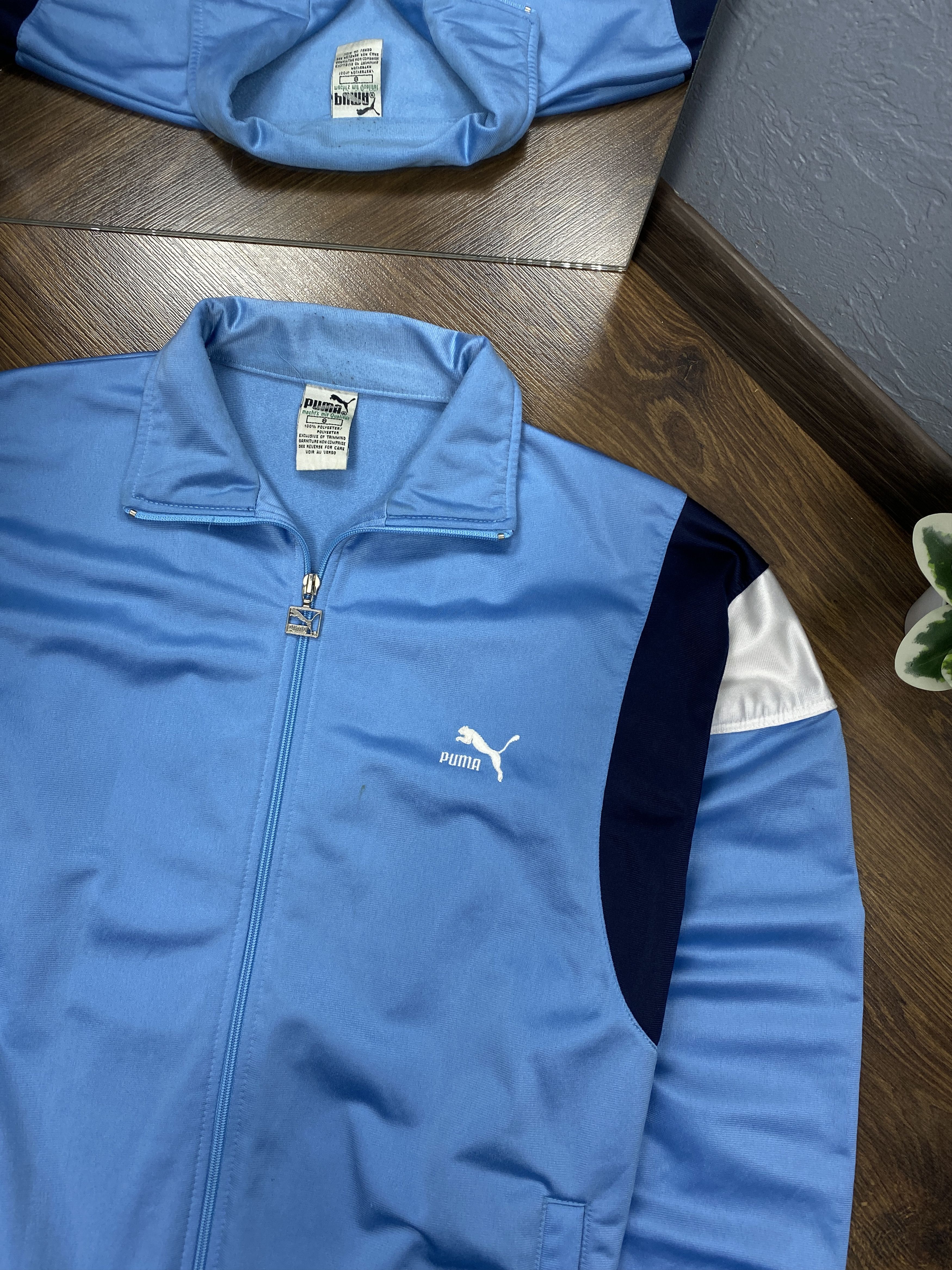 Puma × Vintage Puma vintage track top jacket y2k Size US L / EU 52-54 / 3 - 2 Thumbnail