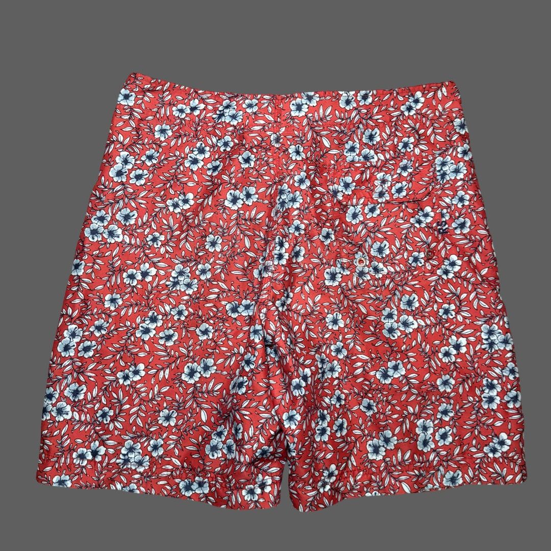 Reyn Spooner Vintage Reyn Spooner Floral Board Shorts Red Blue 30 Size US 30 / EU 46 - 5 Thumbnail
