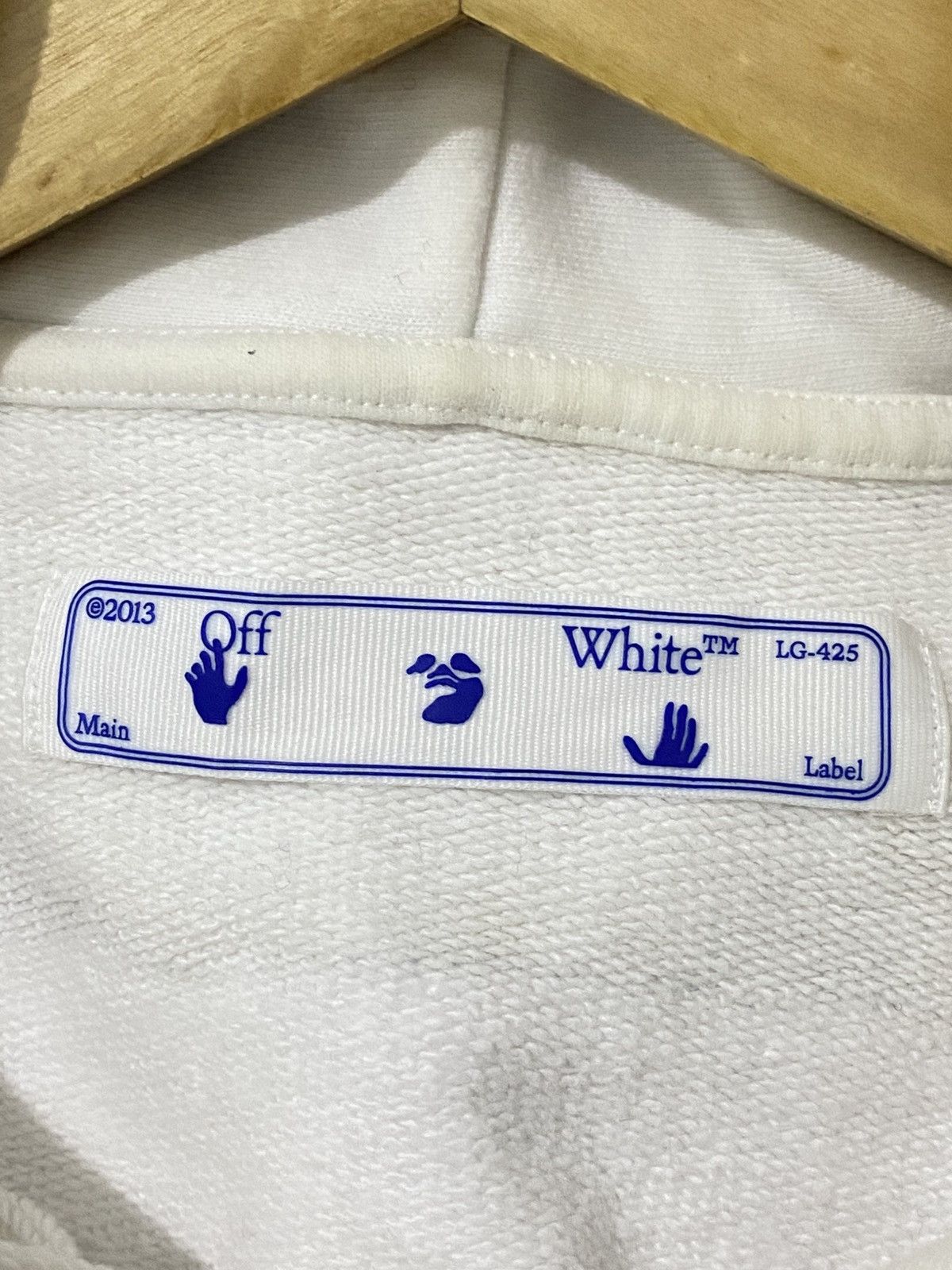 Off-White Off-White 20AW Maker Arrows Oversize Pullover Hoodie Size US L / EU 52-54 / 3 - 8 Thumbnail