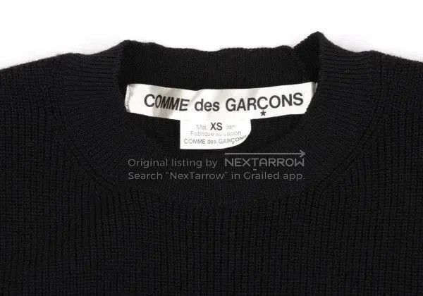 Comme des Garcons COMME des GARCONS Vintage Ripped Knit Top. Size US XS / EU 42 / 0 - 4 Thumbnail