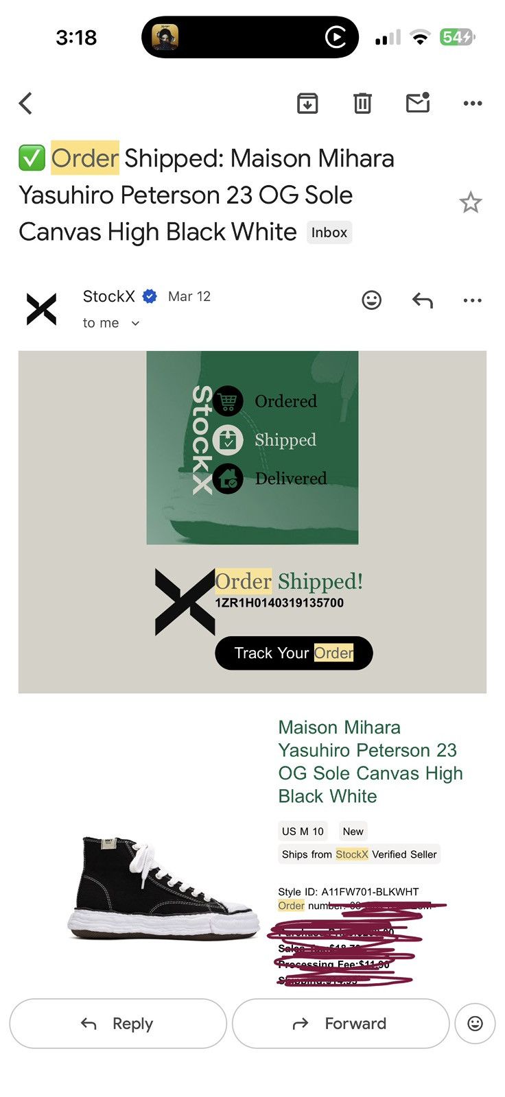 Maison MIHARA YASUHIRO Maison Mihara PETERSON 23 HIGH Black & White Size US 10 / EU 43 - 13 Thumbnail