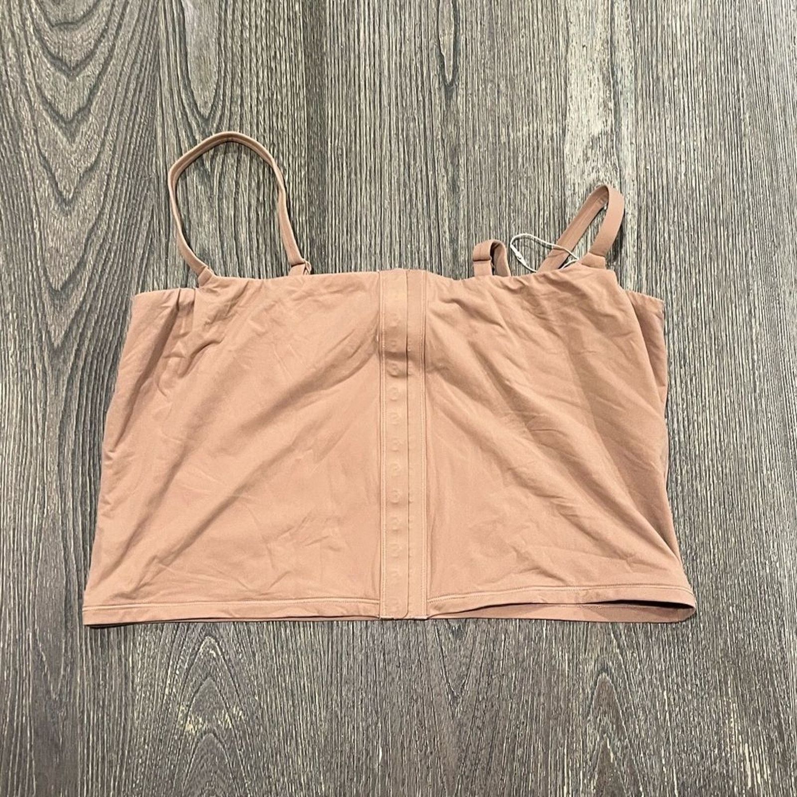 SKIMS NWT Skims Fits Everybody Adaptive Cami Crop Top Sienna 3X Size 3XL / US 20-22 - 1 Thumbnail