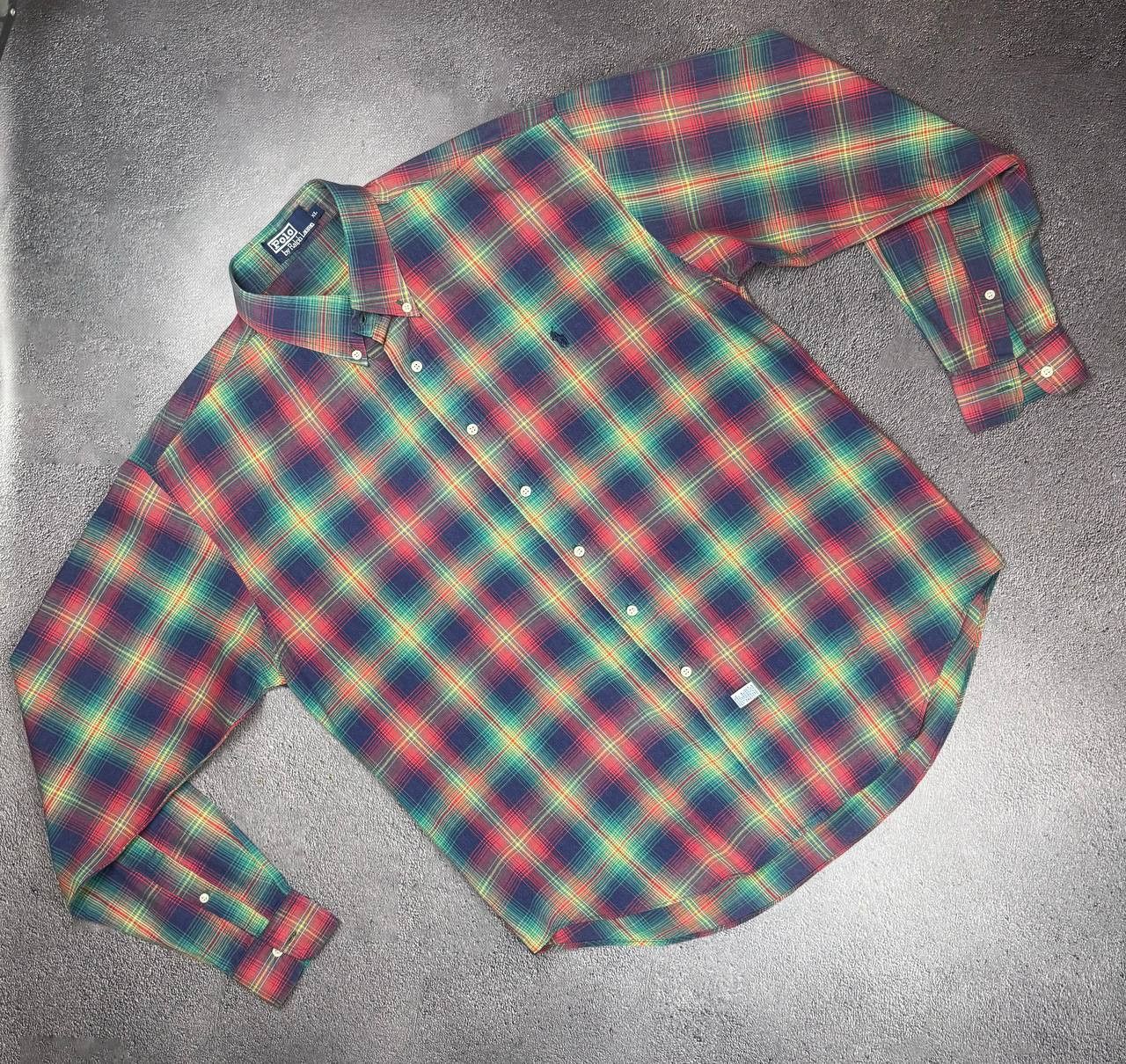 Polo Ralph Lauren Polo Ralph Lauren Button up checked shirt Size US XL / EU 56 / 4 - 1 Thumbnail