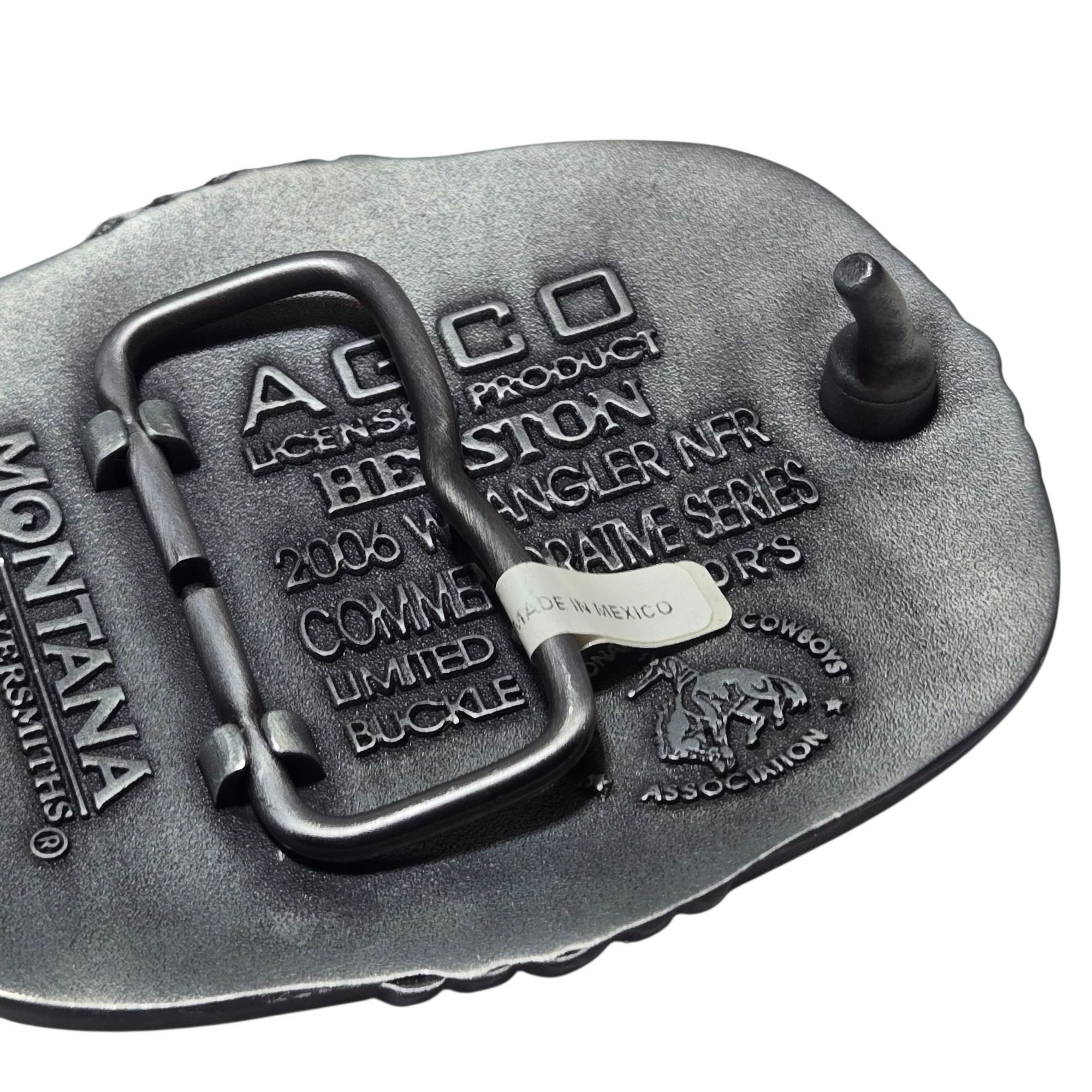 Other 2006 NFR Belt Buckle National Finals Rodeo Team Roping Cowbo Size ONE SIZE - 10 Thumbnail