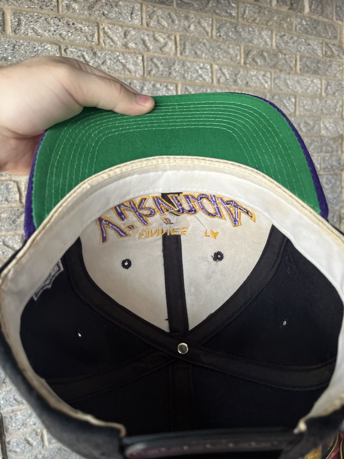 Sports Specialties × Vintage Vintage NFL Sports Specialties Minnesota Vikings SnapBack Size ONE SIZE - 3 Thumbnail