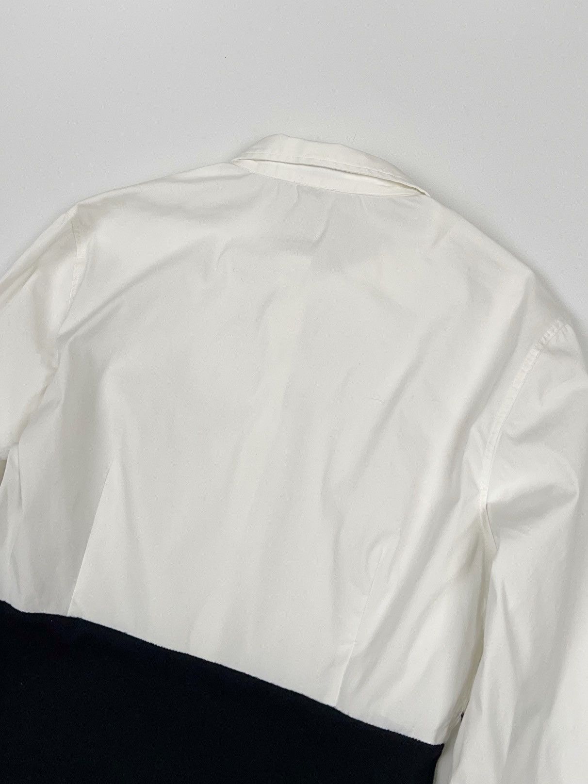 Brunello Cucinelli Brunello Cucinelli Long Shirt with Dress Black and White Size M / US 6-8 / IT 42-44 - 14 Thumbnail