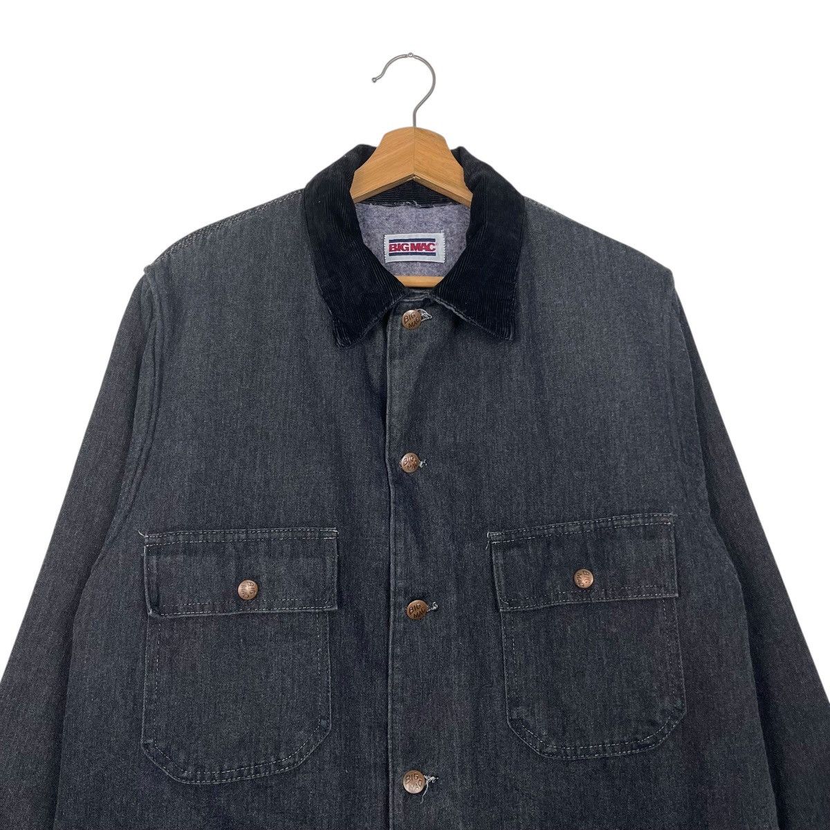 Big Mac Vintage 90s Big Mac Chore Denim Jacket Size US M / EU 48-50 / 2 - 2 Thumbnail