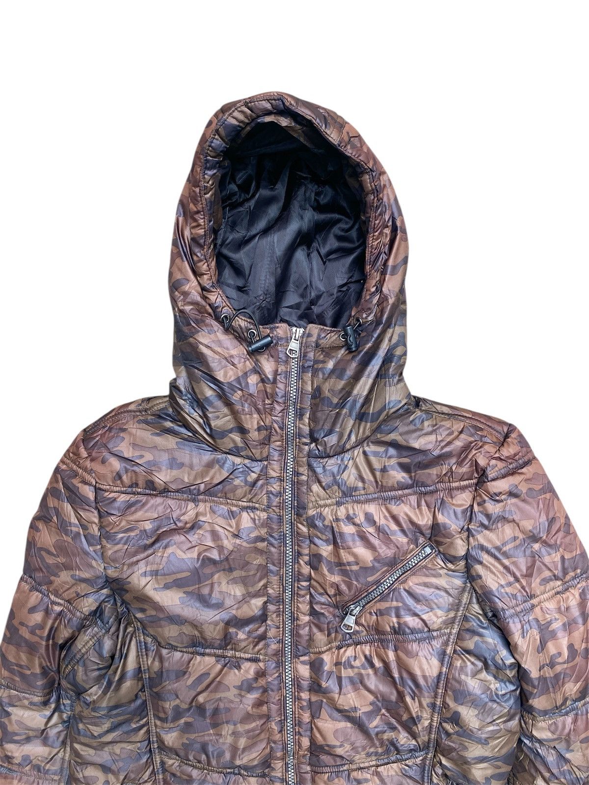 In The Attic In The Attic Puffer Camo Multi zipper Jacket Size US M / EU 48-50 / 2 - 4 Thumbnail