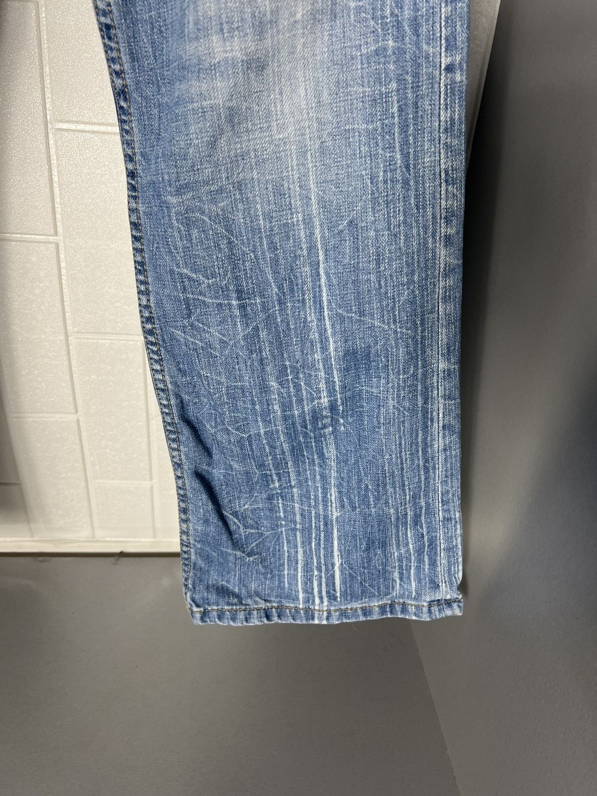 Lee VINTAGE LEE PREMIUM QUALITY BAGGY JEANS DENIM RETRO Y2K 90s Size US 32 / EU 48 - 12 Thumbnail