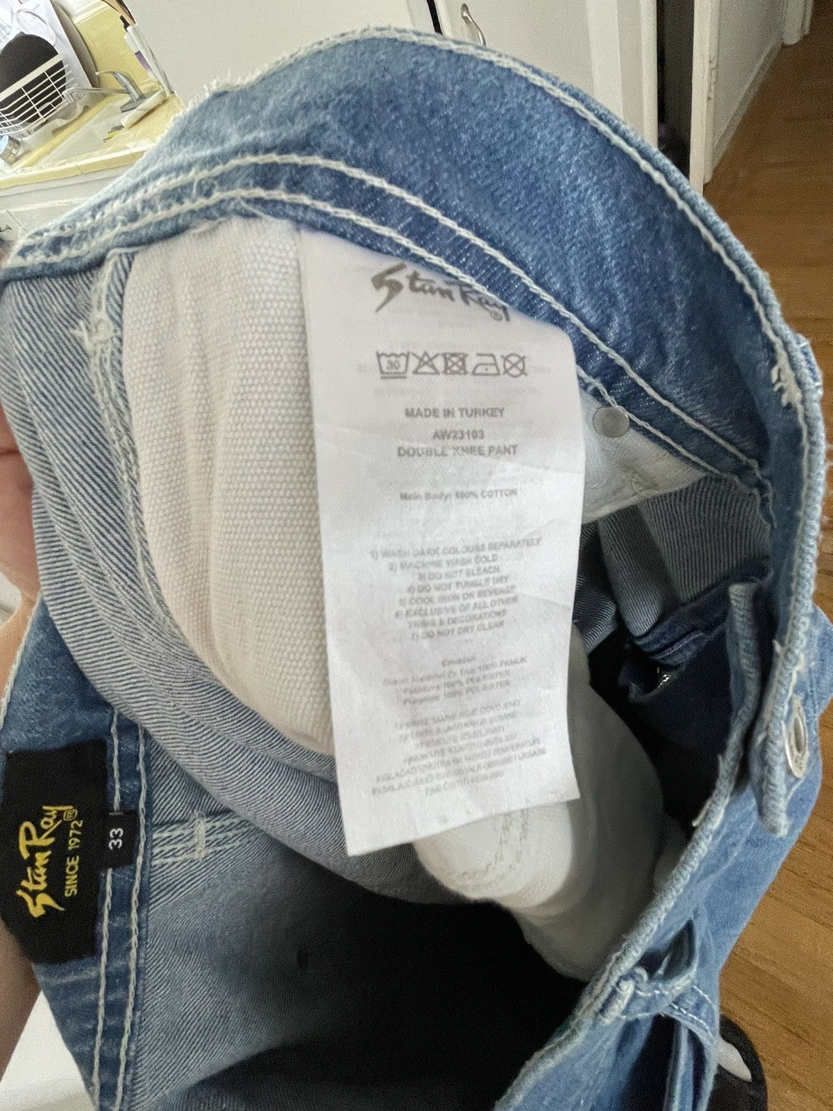 Stan Ray Stan Ray double knee carpenter pants Size US 33 - 4 Thumbnail