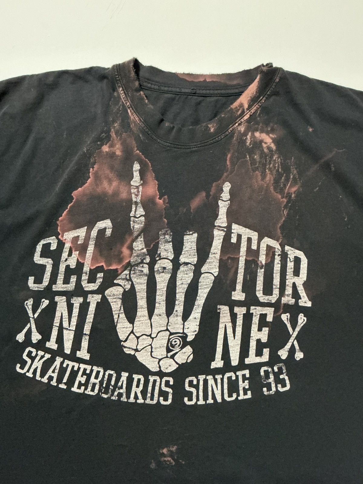 Other Sector 9 Nine Skateboards Bones Skeleton Crossbone T-Shirt Size US L / EU 52-54 / 3 - 6 Thumbnail